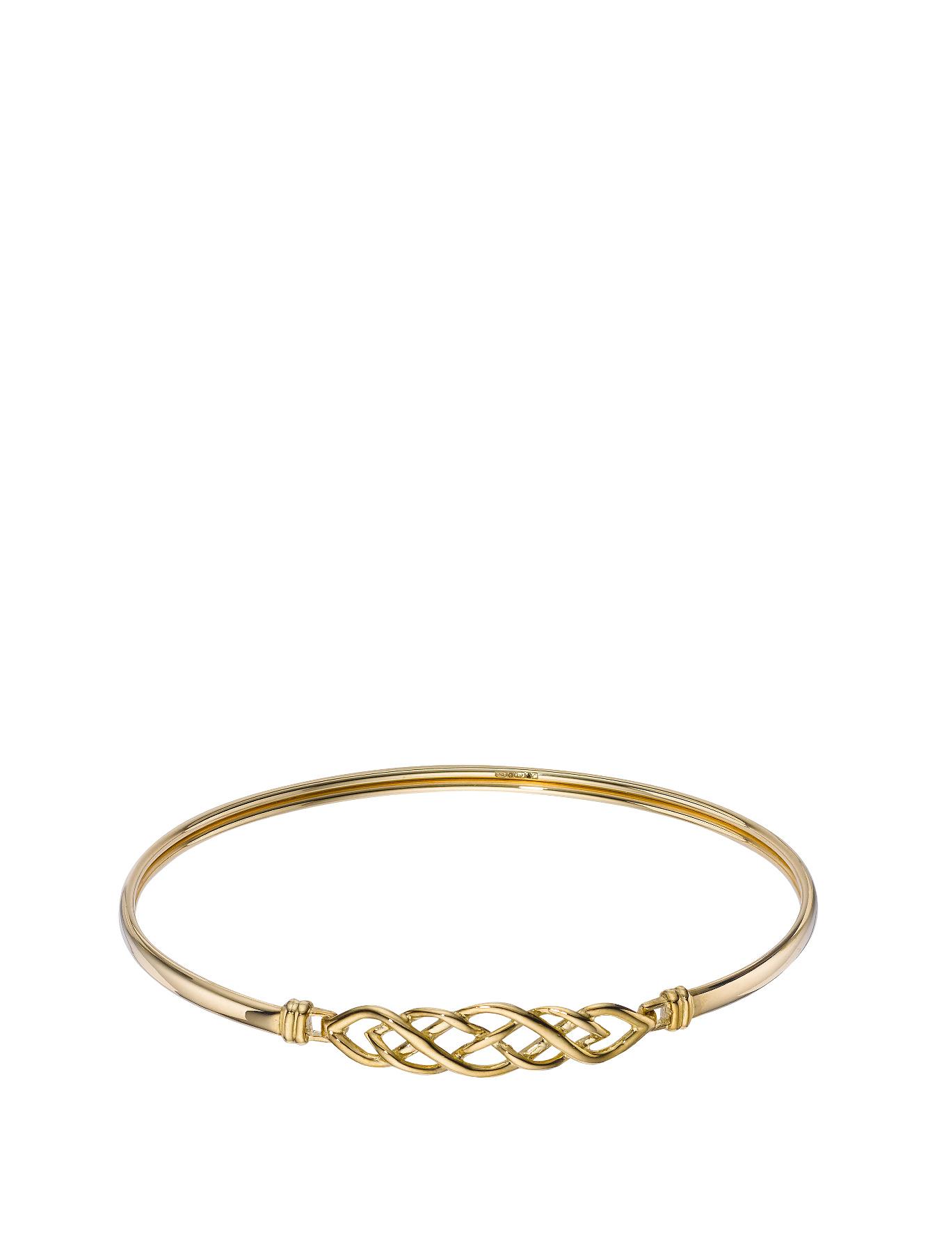 9 Carat Yellow Gold Celtic Bangle 9 Carat Yellow Gold Celtic Bangle