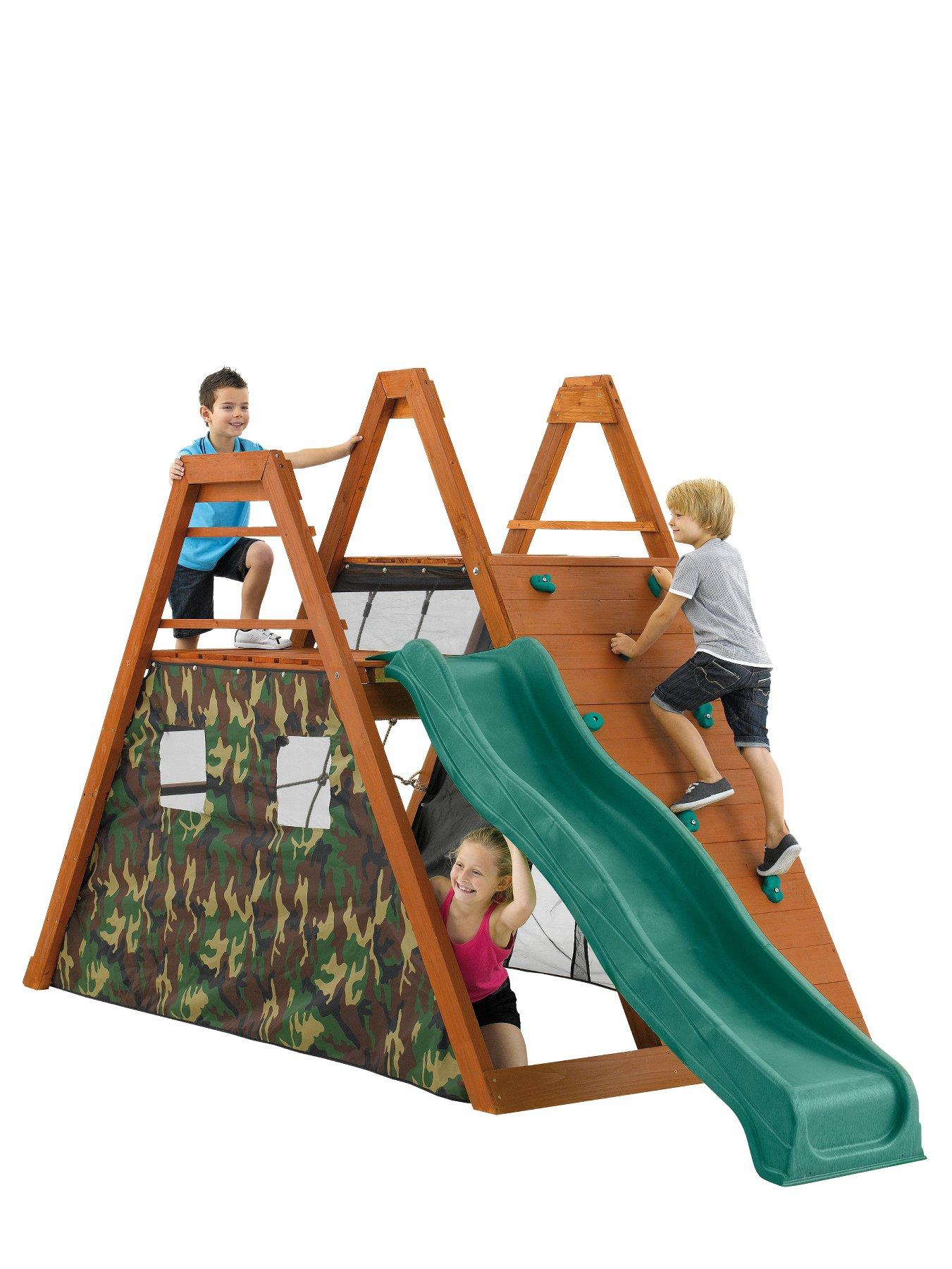 Climbing Pyramid Wooden Play Centre Climbing Pyramid Wooden Play Centre