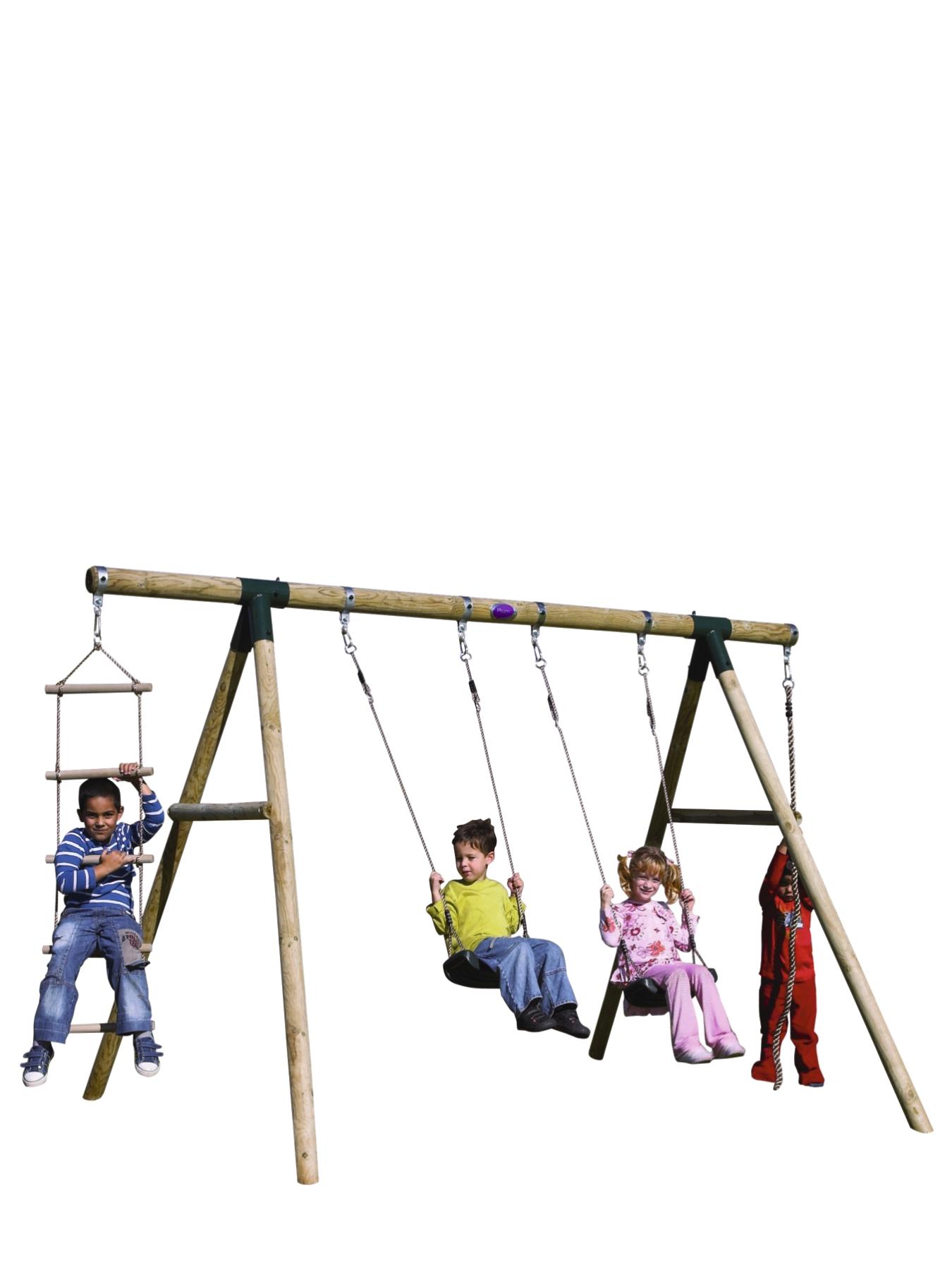 Gibbon Wooden Garden Swing Set Gibbon Wooden Garden Swing Set