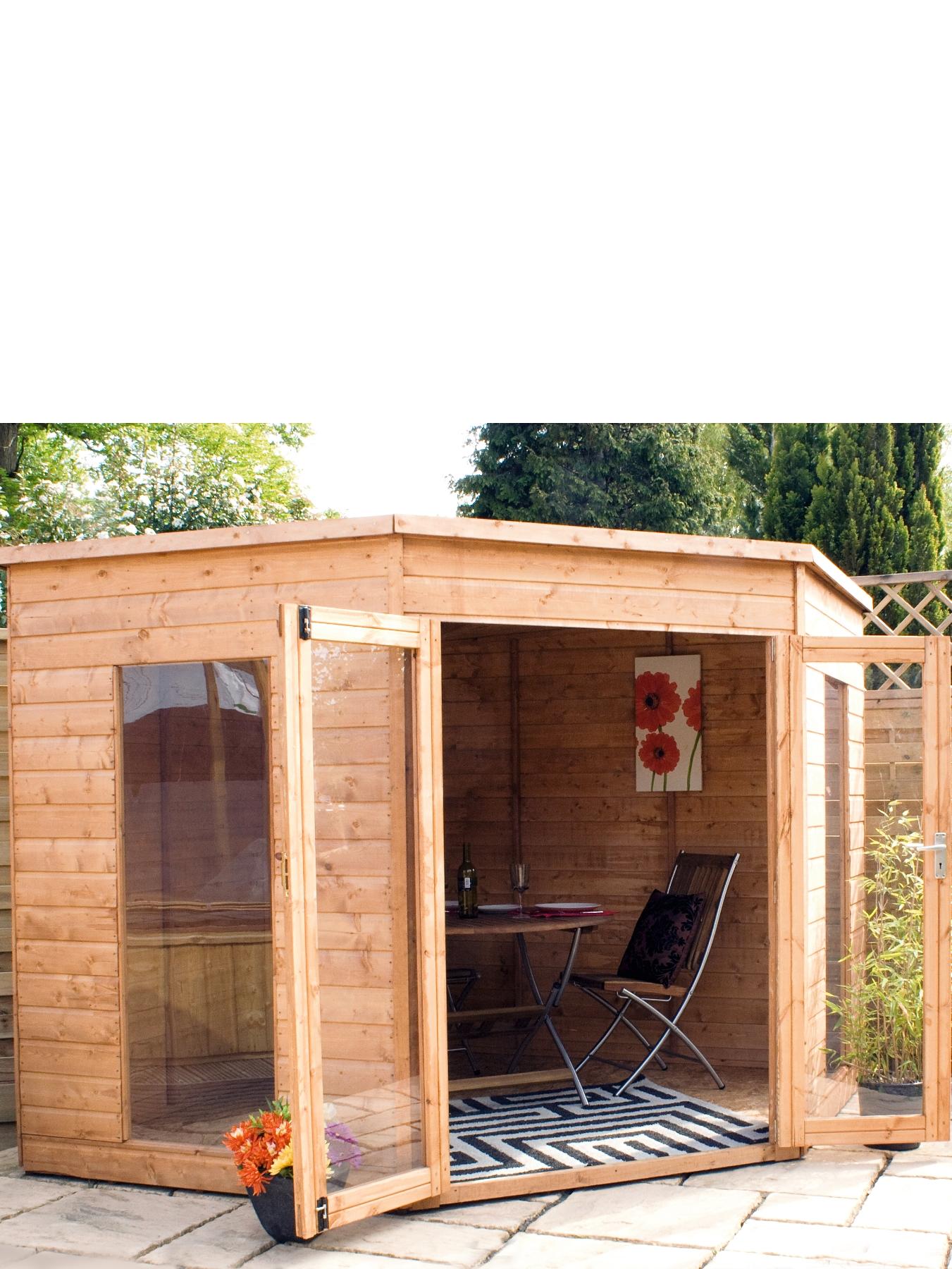 7 x 7ft Corner Shiplap Summerhouse 7 x 7ft Corner Shiplap Summerhouse