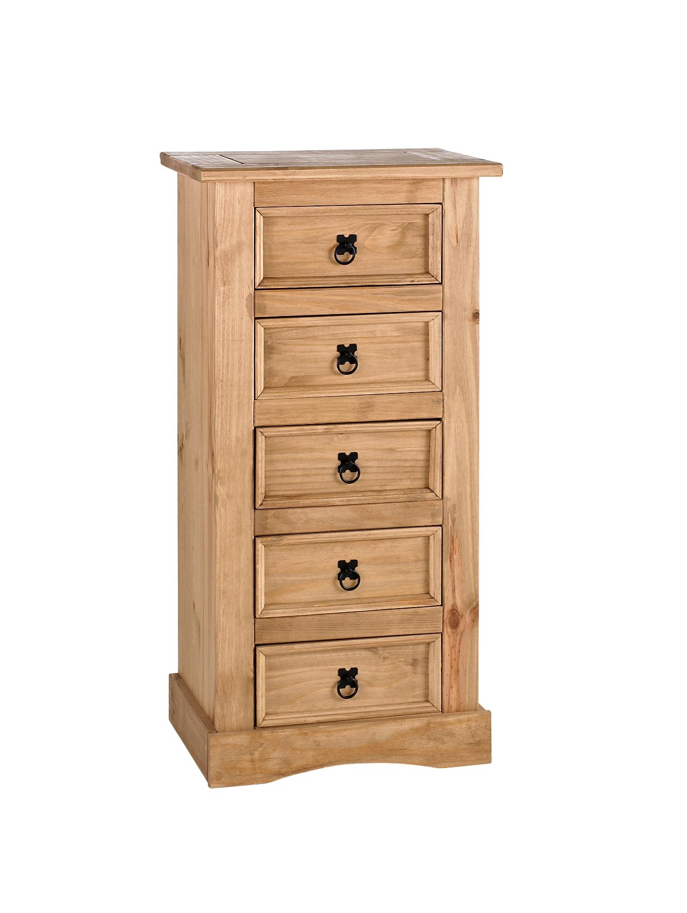 Corona 5-Drawer Tallboy Corona 5-Drawer Tallboy