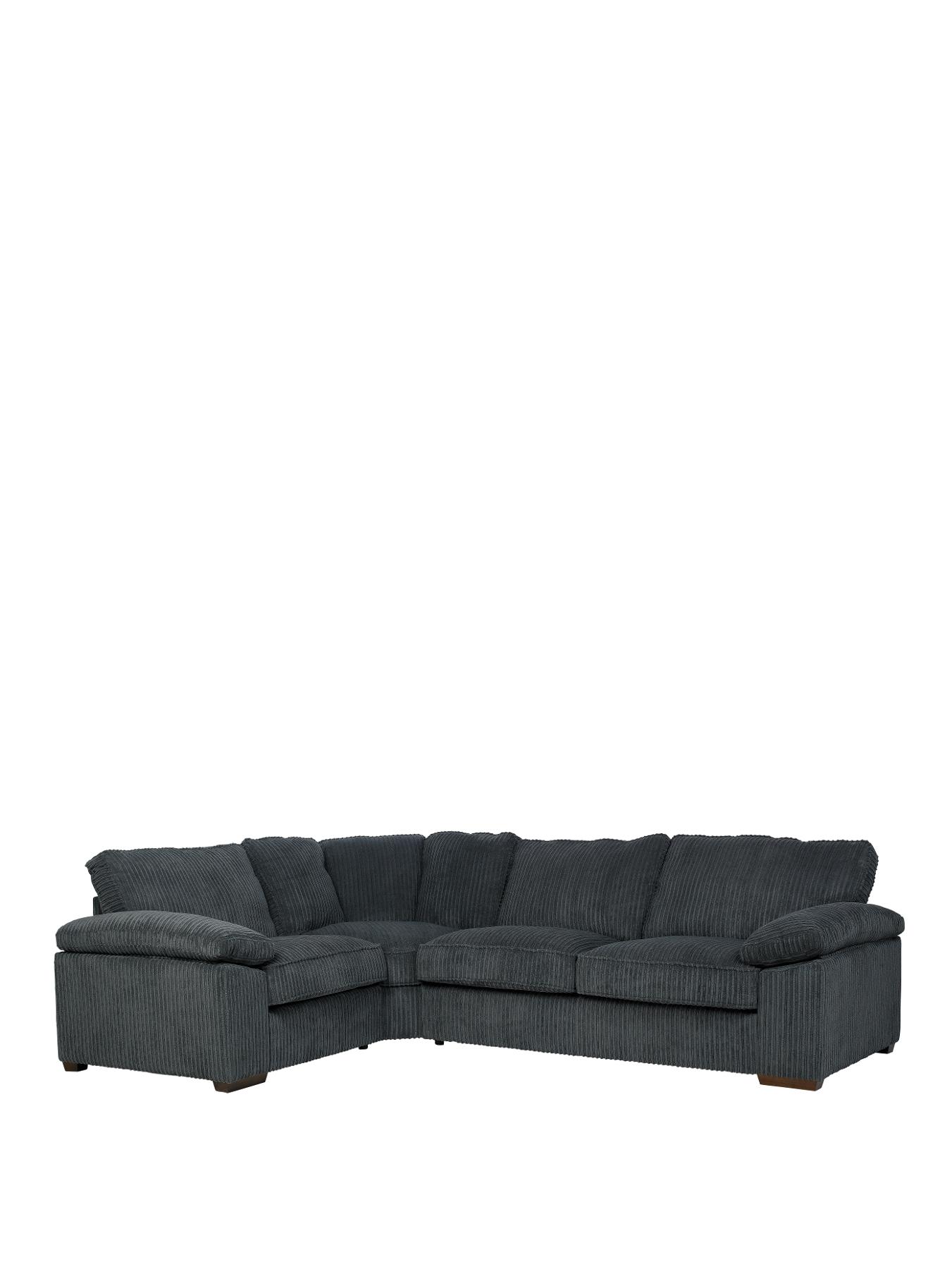 Gladstone Left-Hand Corner Group Sofa, Chocolate,Cream,Charcoal Gladstone Left-Hand Corner Group Sofa, Chocolate,Cream,Charcoal