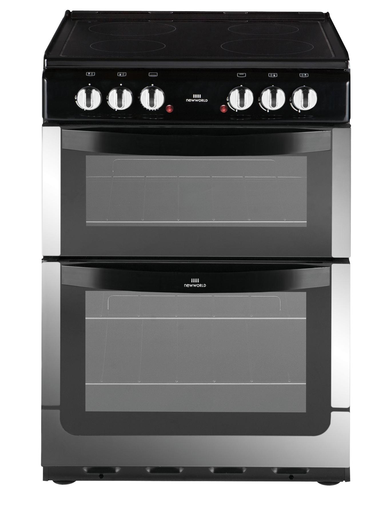 NW601EDO 60cm Double Oven Electric Cooker - Stainless Steel NW601EDO 60cm Double Oven Electric Cooker - Stainless Steel