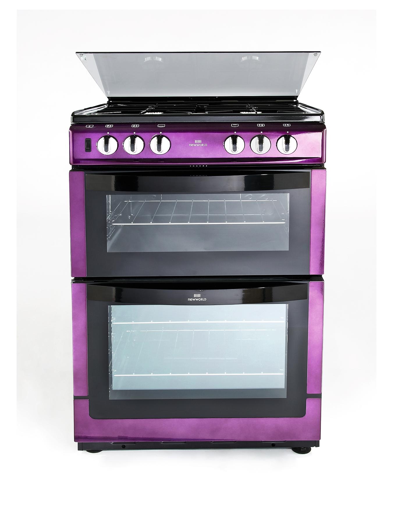 60GDOL 60cm Double Oven Gas Cooker - Purple 60GDOL 60cm Double Oven Gas Cooker - Purple