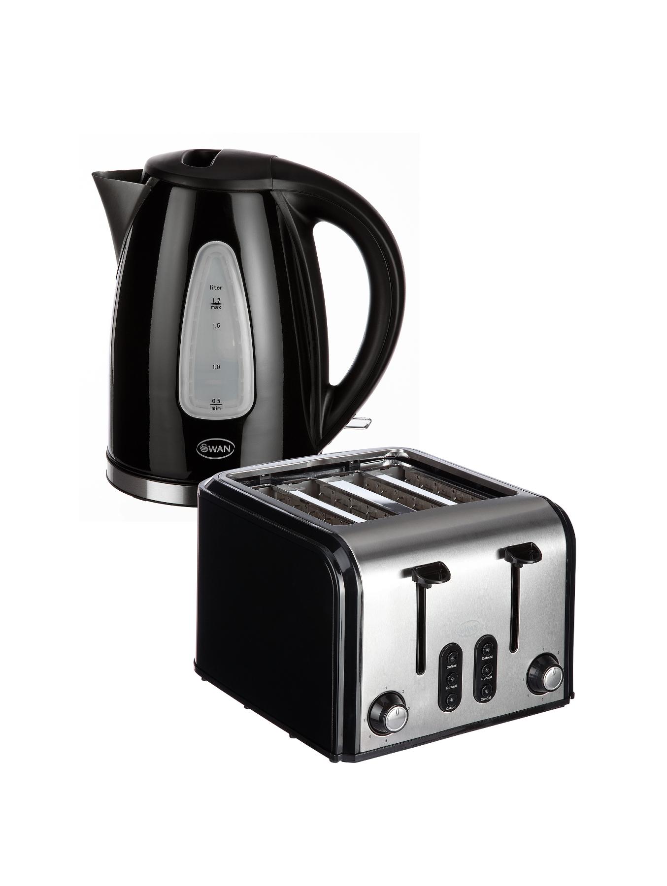 SK13110B/ST70100B Fastboil Kettle and 4-slice Toaster Pack - Black SK13110B/ST70100B Fastboil Kettle and 4-slice Toaster Pack - Black