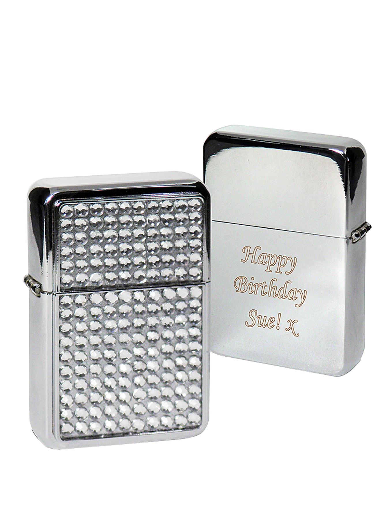 Personalised Diamanté Lighter Personalised Diamanté Lighter