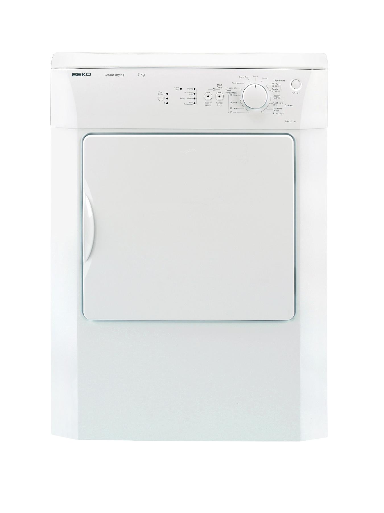 7kg Load Vented Tumble Dryer (Next Day Delivery) - White 7kg Load Vented Tumble Dryer (Next Day Delivery) - White