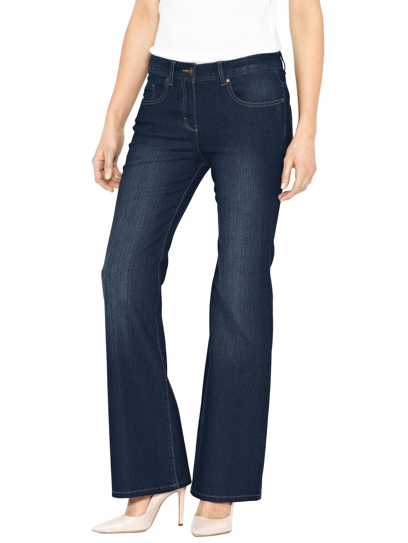 Petite Bootcut Jeans, Black,Indigo Petite Bootcut Jeans, Black,Indigo