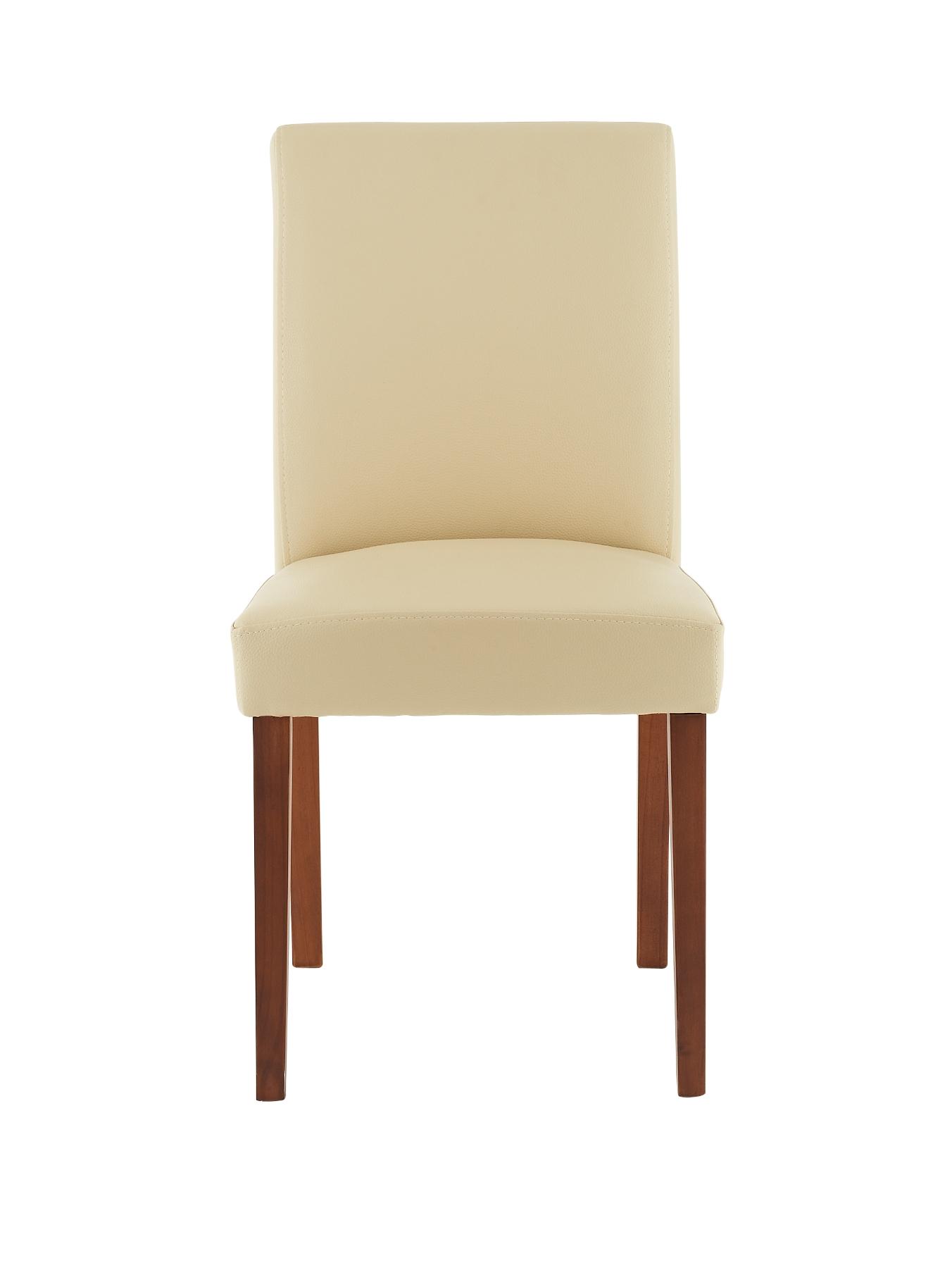 Lucca Dining Chairs (Set of 2), Brown,Cream,Black Lucca Dining Chairs (Set of 2), Brown,Cream,Black