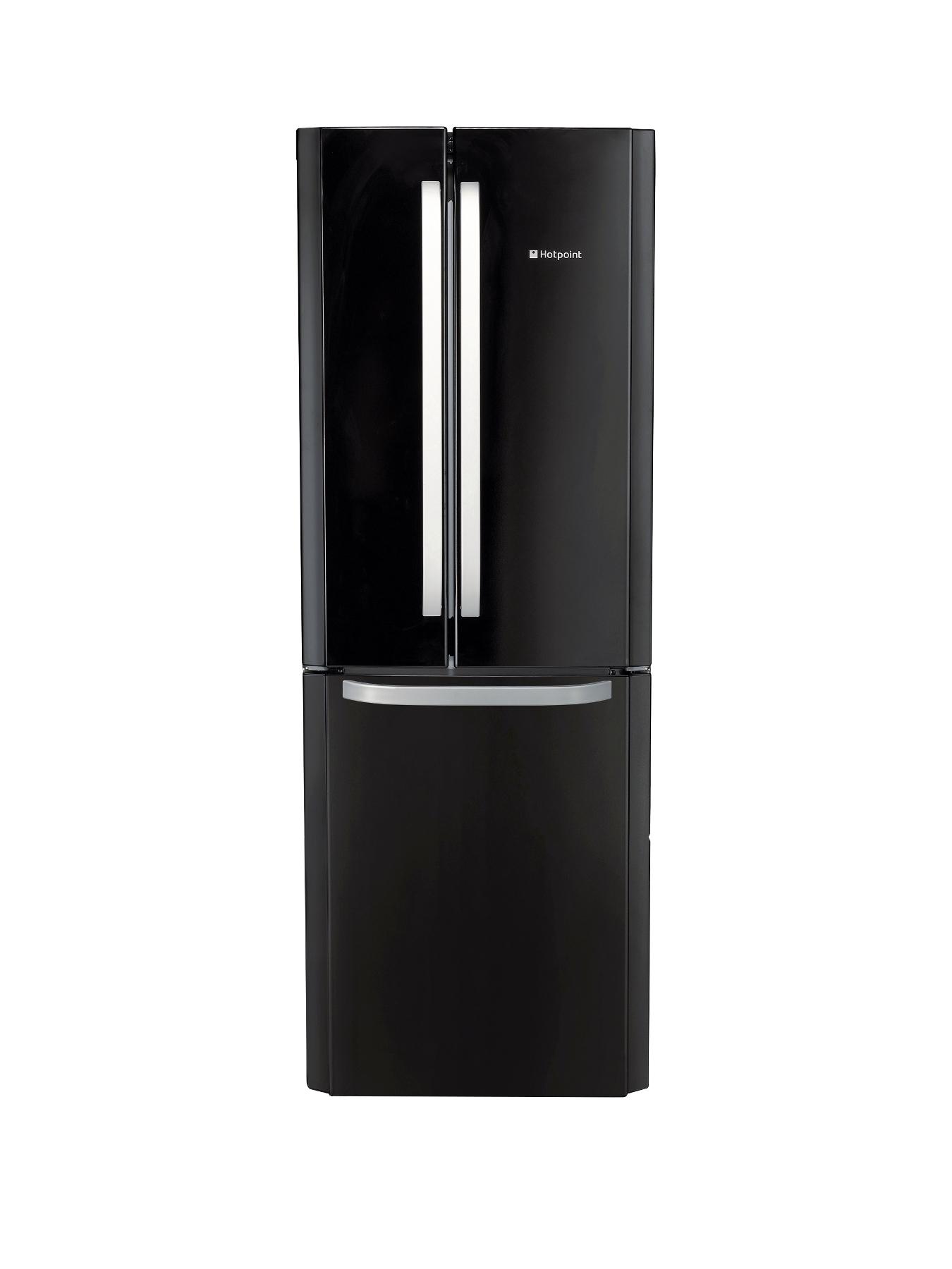 Swan Retro SR11010BN 7030 Fridge Freezer - Black