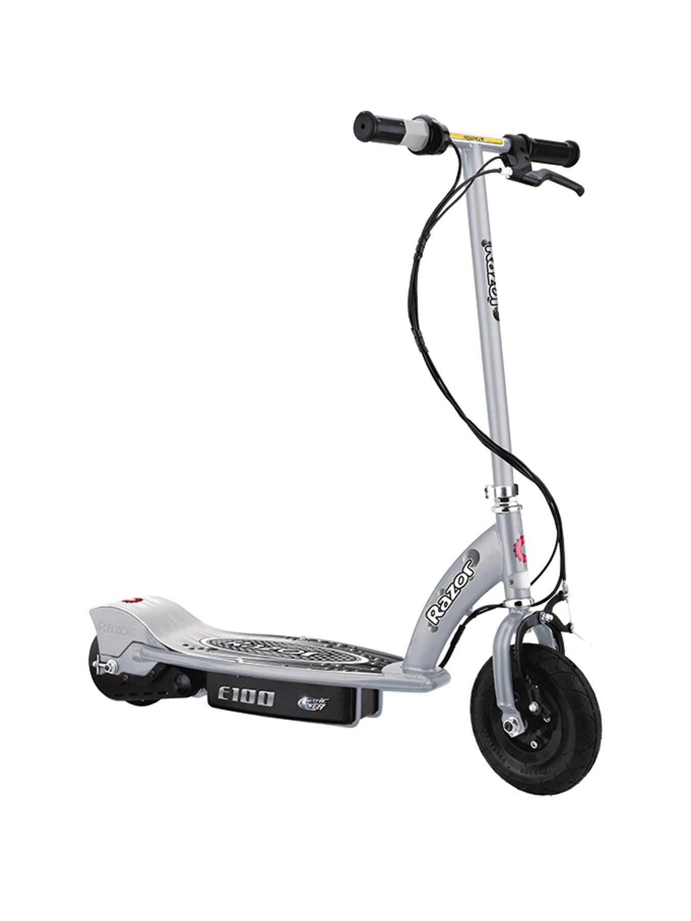 E100 Electric Scooter - Silver E100 Electric Scooter - Silver