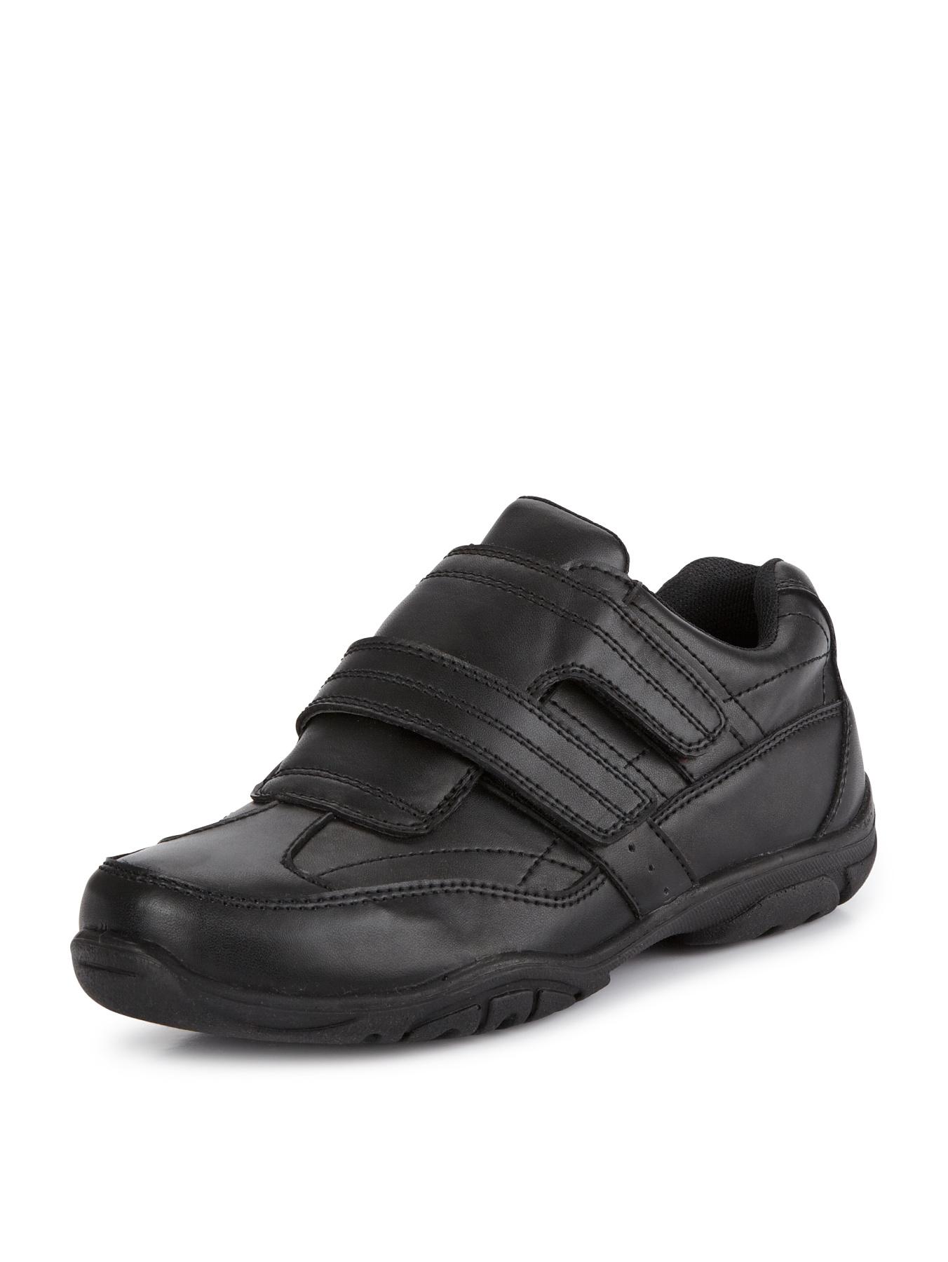 reebok black school shoes