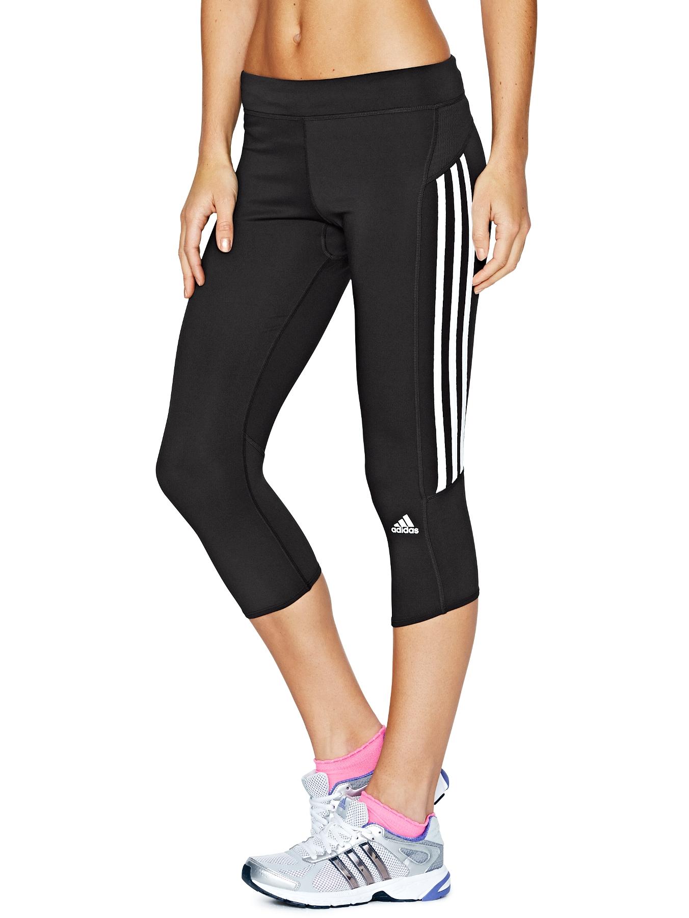 Response 3/4 Tights, Black Response 3/4 Tights, Black