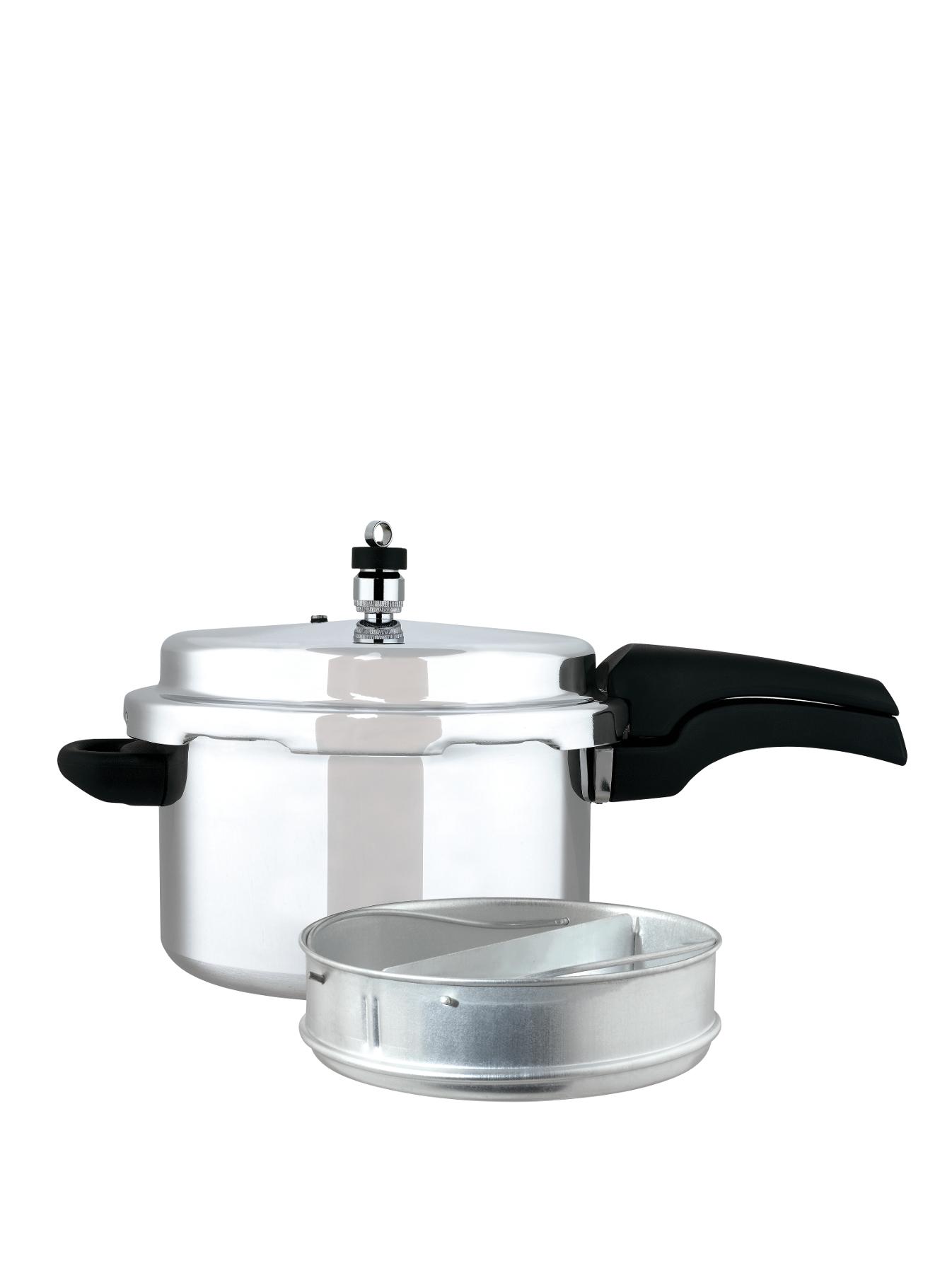 Aluminium High Dome 4-Litre Pressure Cooker Aluminium High Dome 4-Litre Pressure Cooker