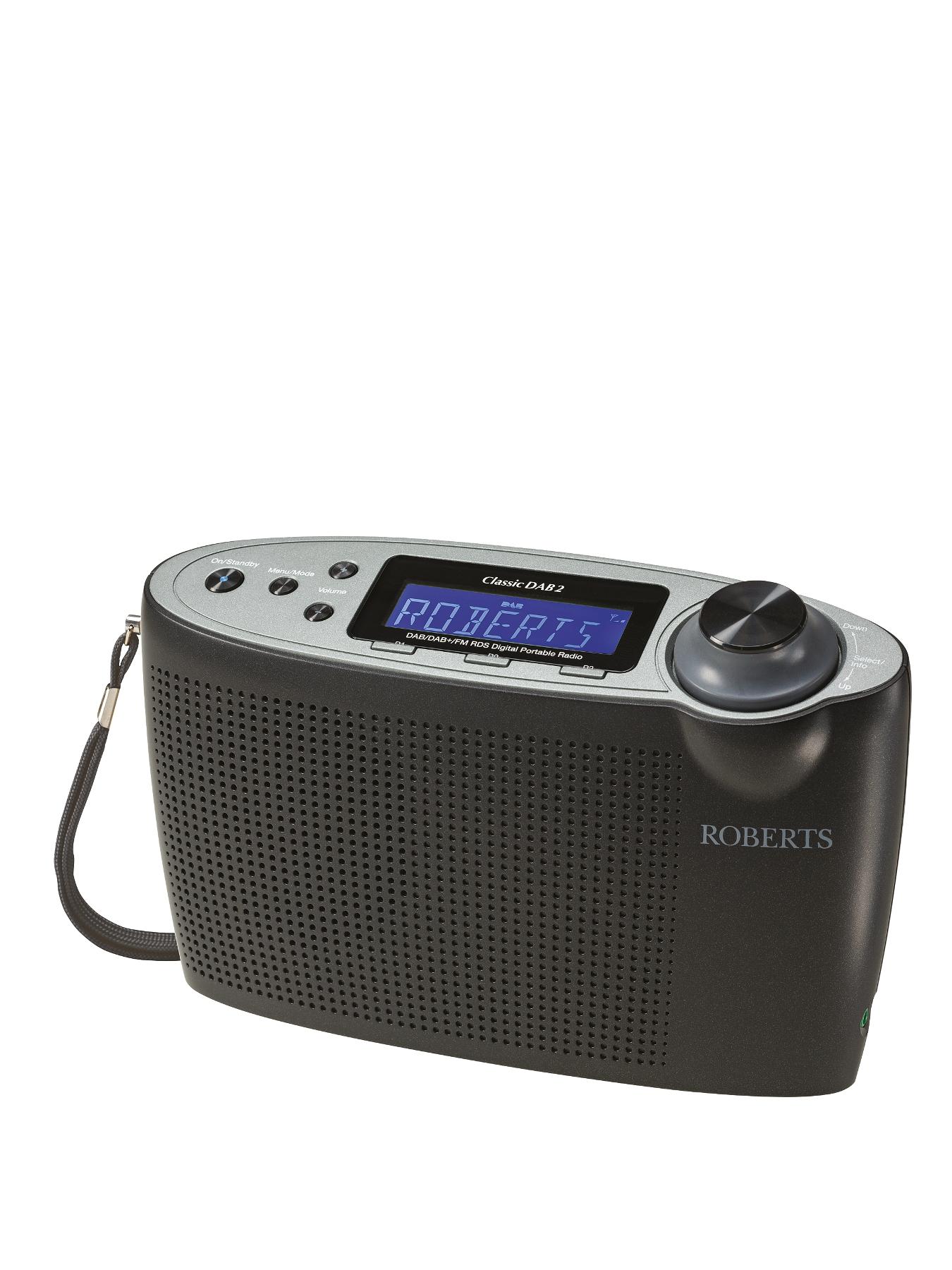 Roberts Classic DAB 2 - BLACK Roberts Classic DAB 2 - BLACK