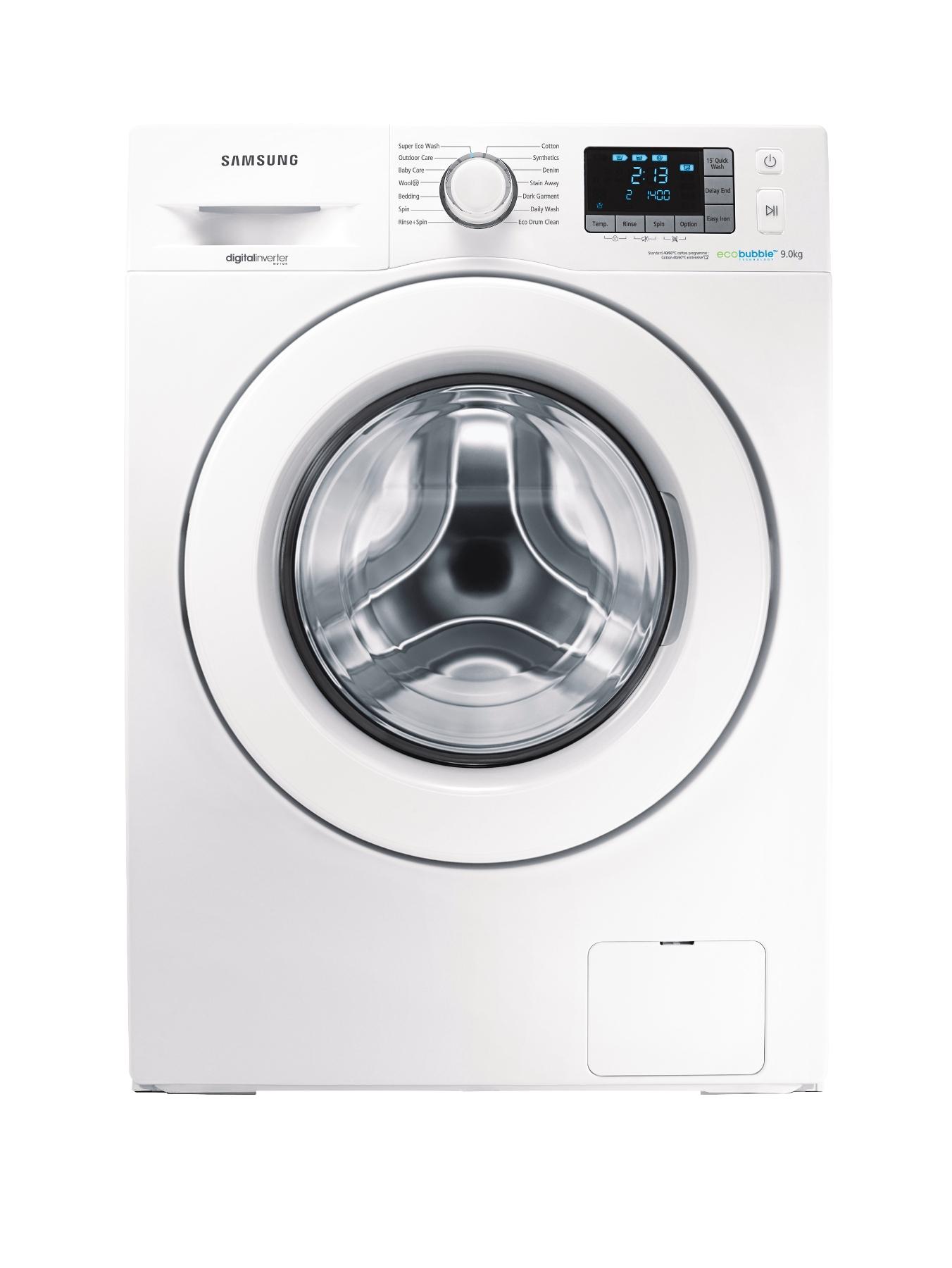 WF90F5E3U4W 1400 Spin, 9kg Load Washing Machine - White WF90F5E3U4W 1400 Spin, 9kg Load Washing Machine - White