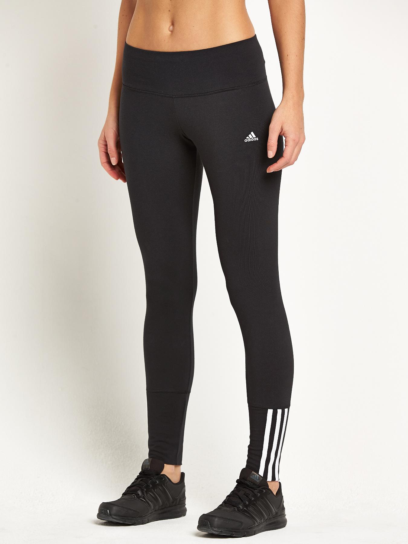 Essentials Mid 3S Tights, Black Essentials Mid 3S Tights, Black