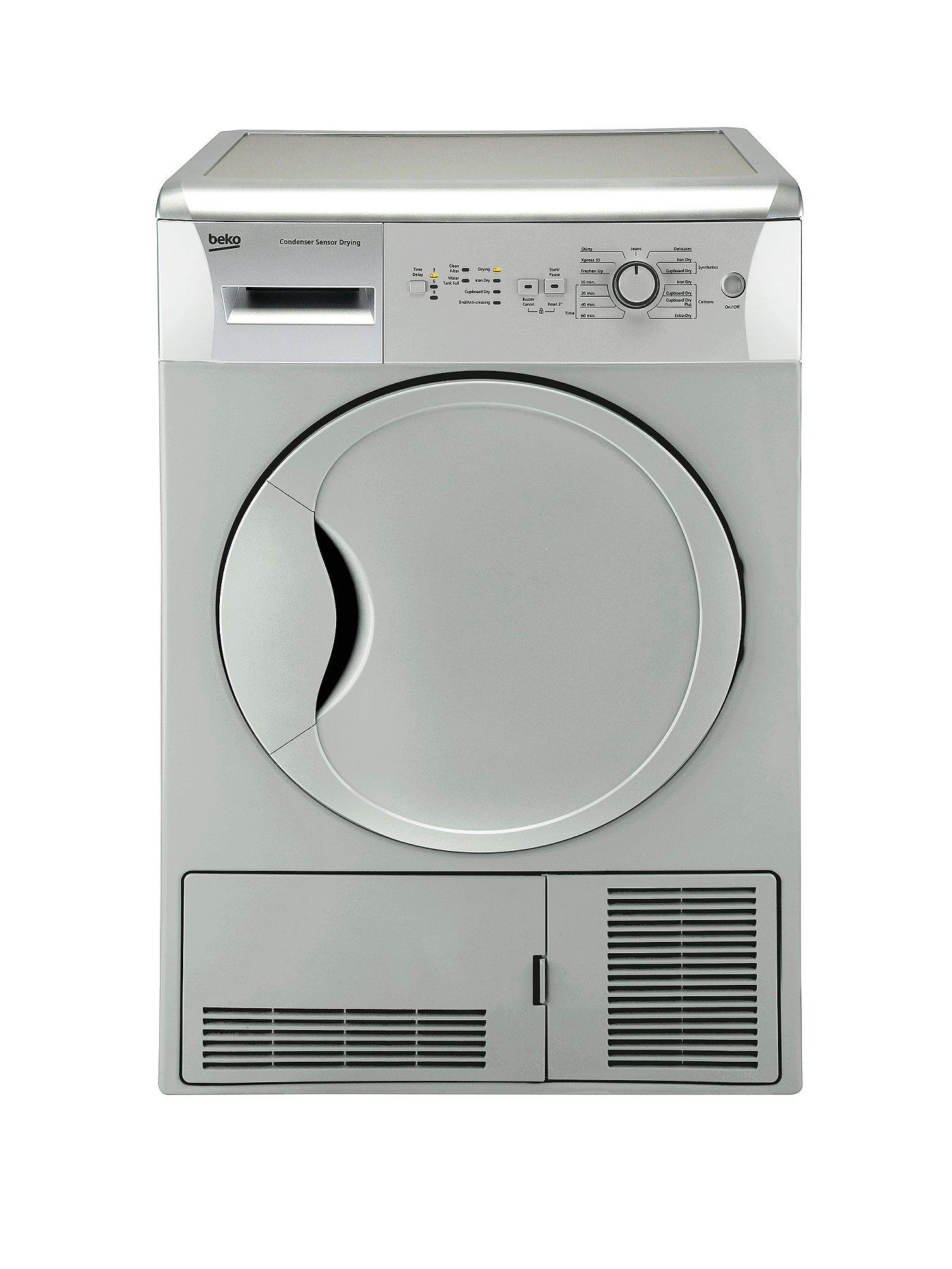 7kg Load Sensor Condenser Dryer - Silver (Next Day Delivery) 7kg Load Sensor Condenser Dryer - Silver (Next Day Delivery)