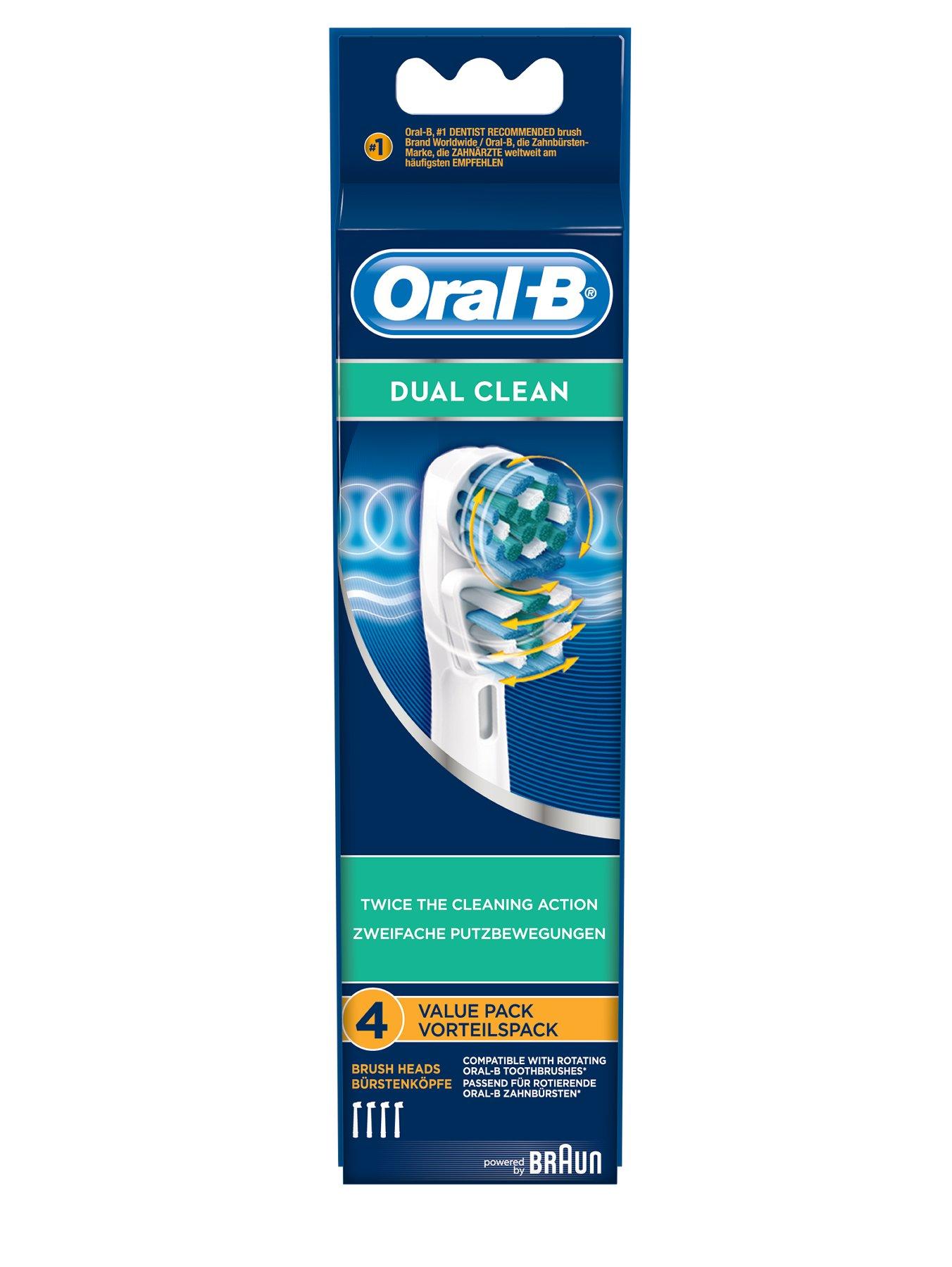 Dual Clean Brush Heads (4 Pack) Dual Clean Brush Heads (4 Pack)