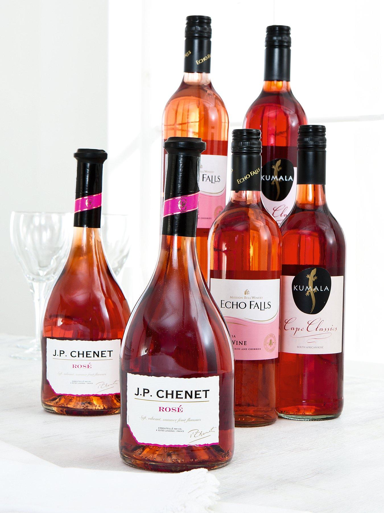 6 Bottles of Rose Wine Pack 6 Bottles of Rose Wine Pack