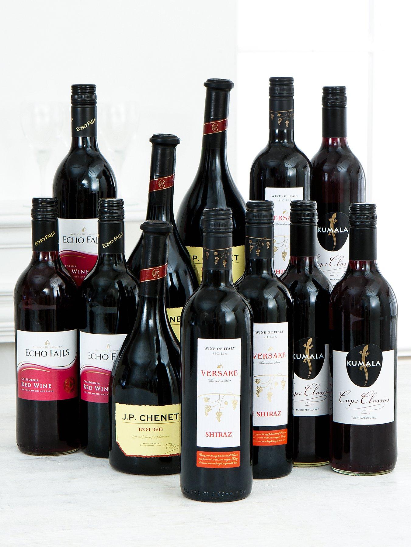 12 Bottles of Red Wine Pack 12 Bottles of Red Wine Pack