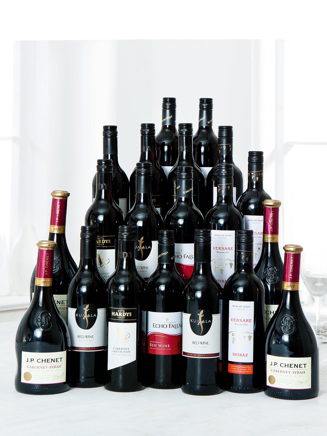 20 Bottles of Red Wine Pack 20 Bottles of Red Wine Pack
