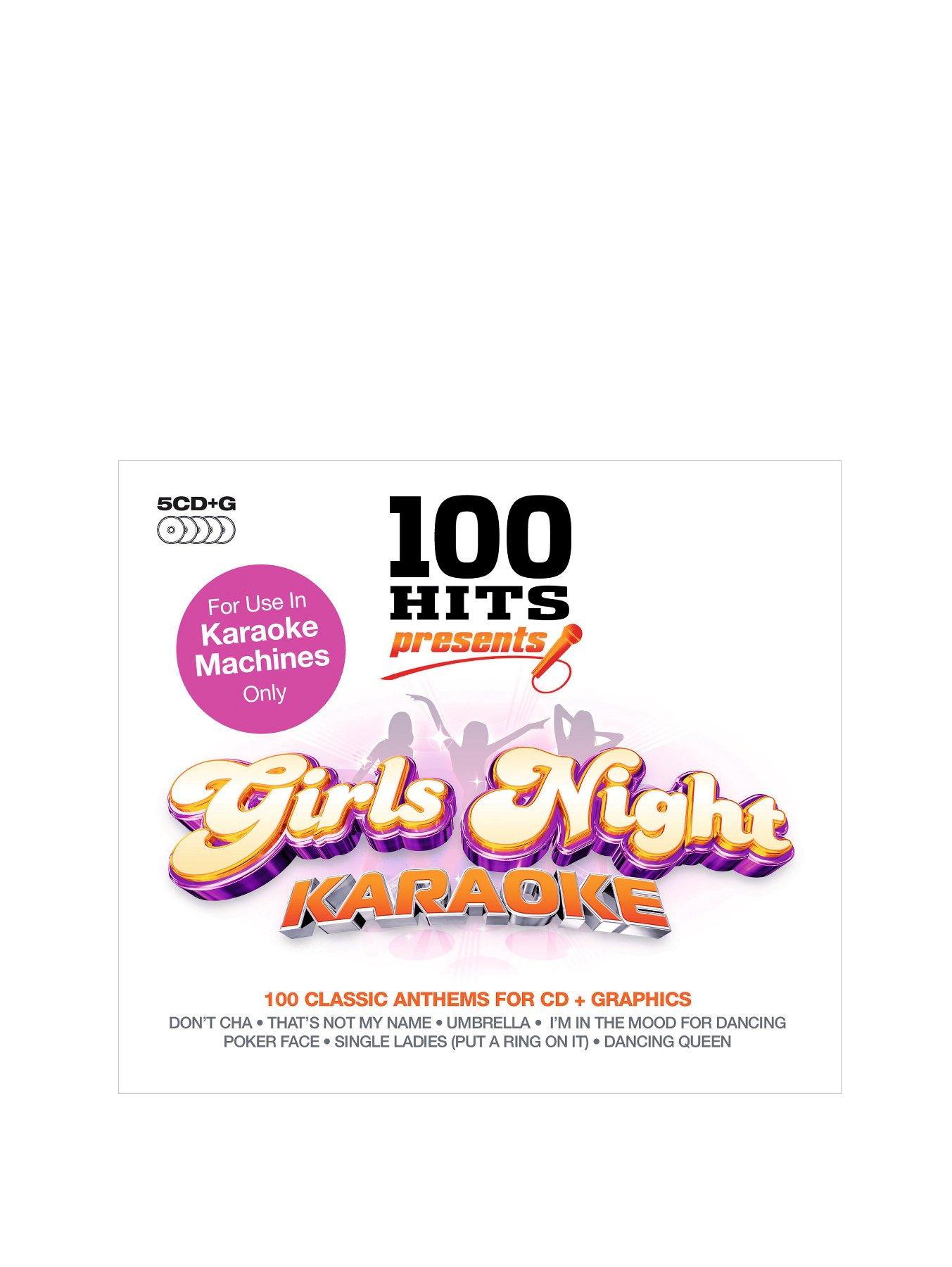 100 Hits - Girl's Night Karaoke CD 100 Hits - Girl's Night Karaoke CD