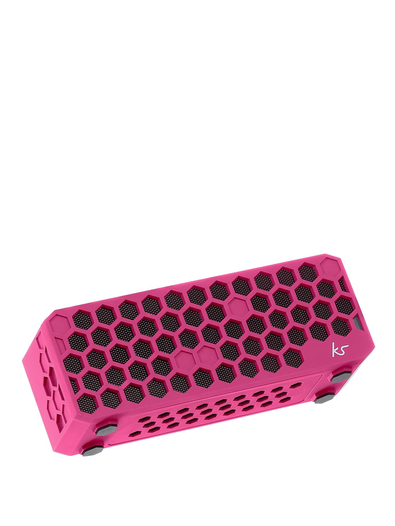 Hive Bluetooth Wireless Portable Stereo Speaker - Pink Hive Bluetooth Wireless Portable Stereo Speaker - Pink