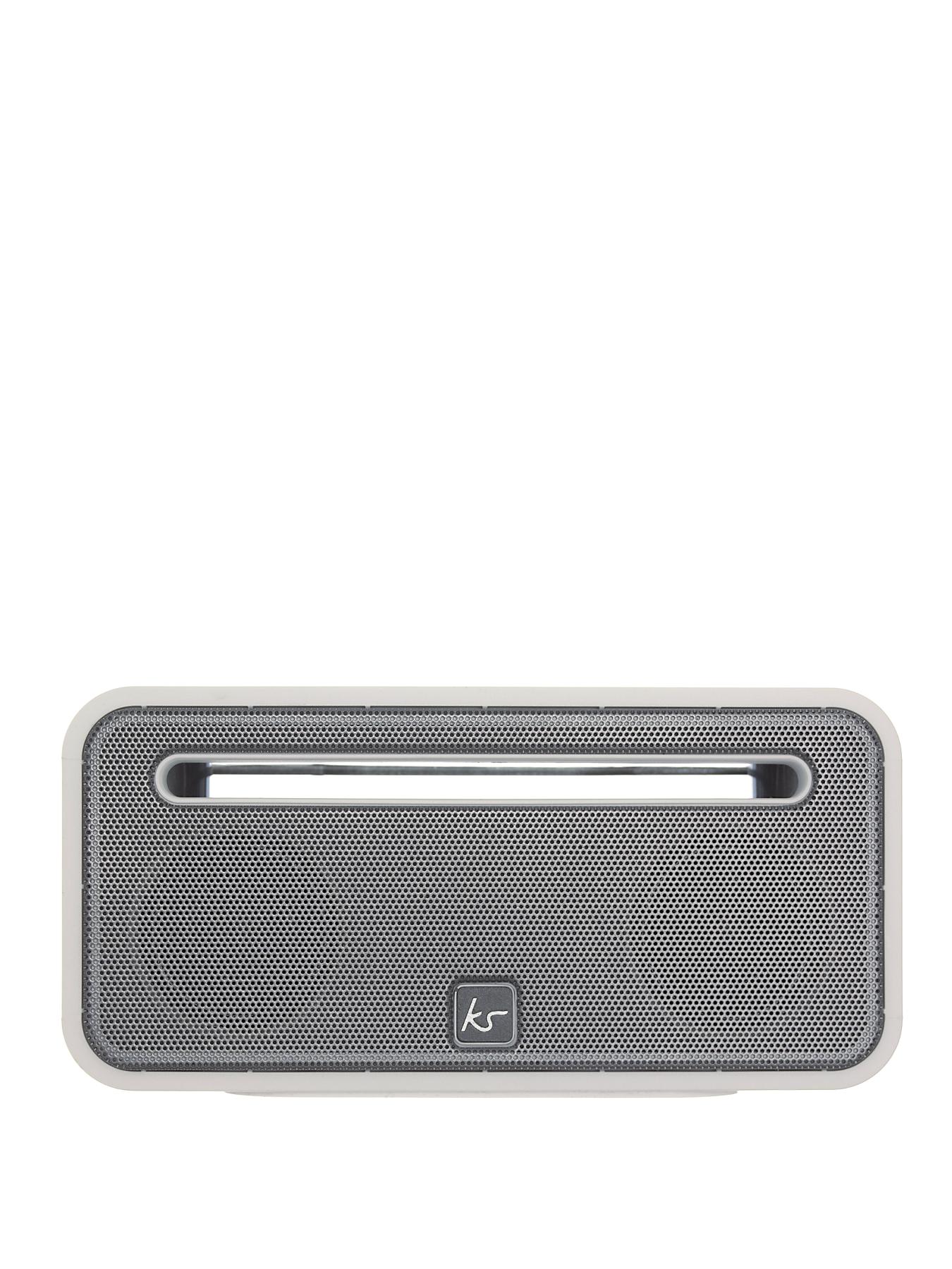 Ignite Rechargeable Bluetooth Speaker - White Ignite Rechargeable Bluetooth Speaker - White