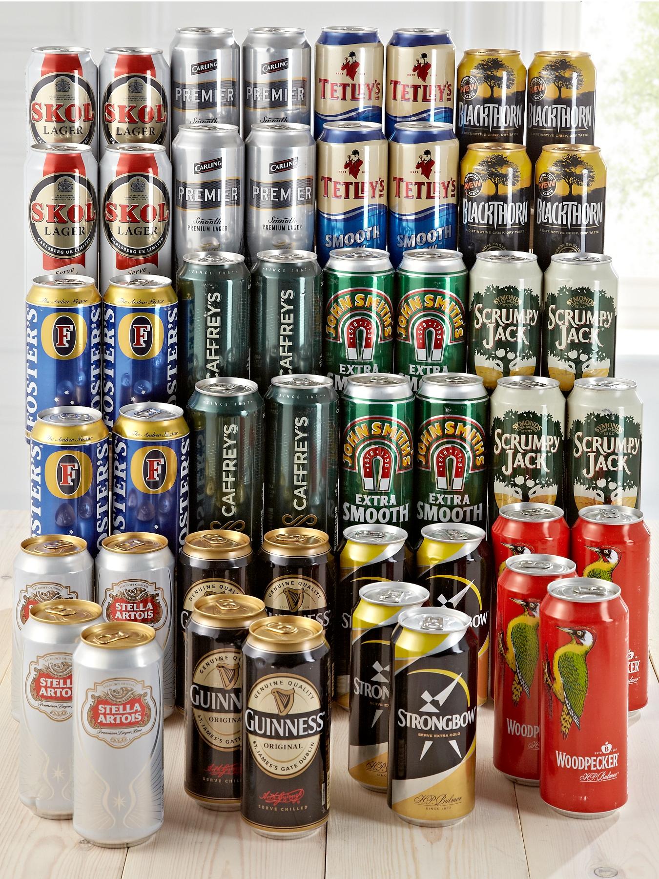 Beer, Lager and Cider Pack Beer, Lager and Cider Pack