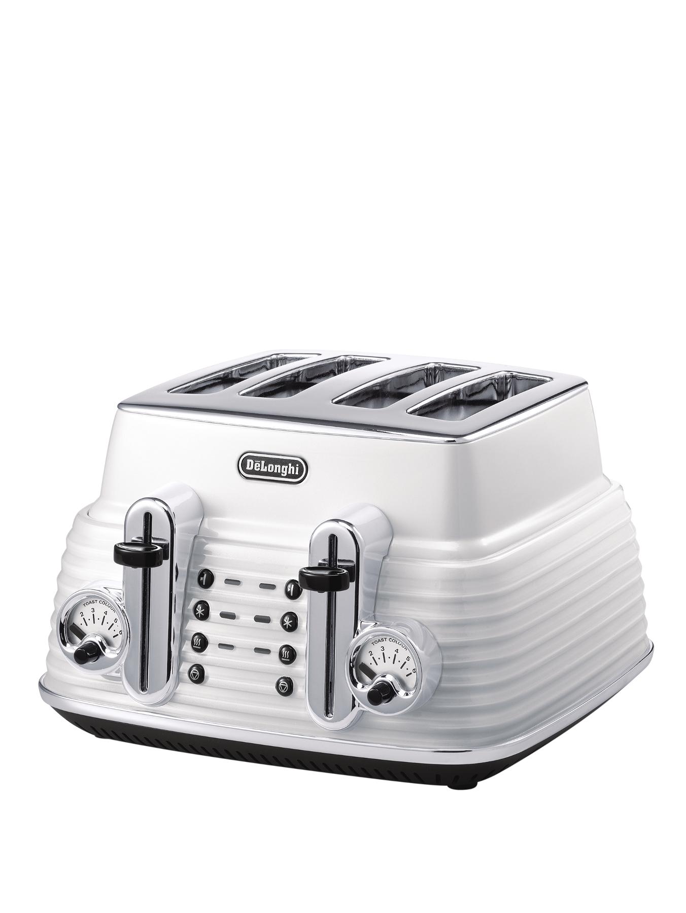 Scultura CTZ4003.W 4-Slice Toaster - White Scultura CTZ4003.W 4-Slice Toaster - White