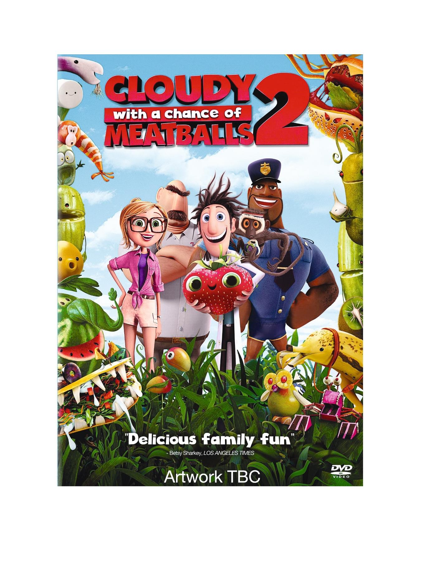 Cloudy With A Chance Of Meatballs 2 DVD - Includes FREE scratch and sniff stickers Cloudy With A Chance Of Meatballs 2 DVD - Includes FREE scratch and sniff stickers