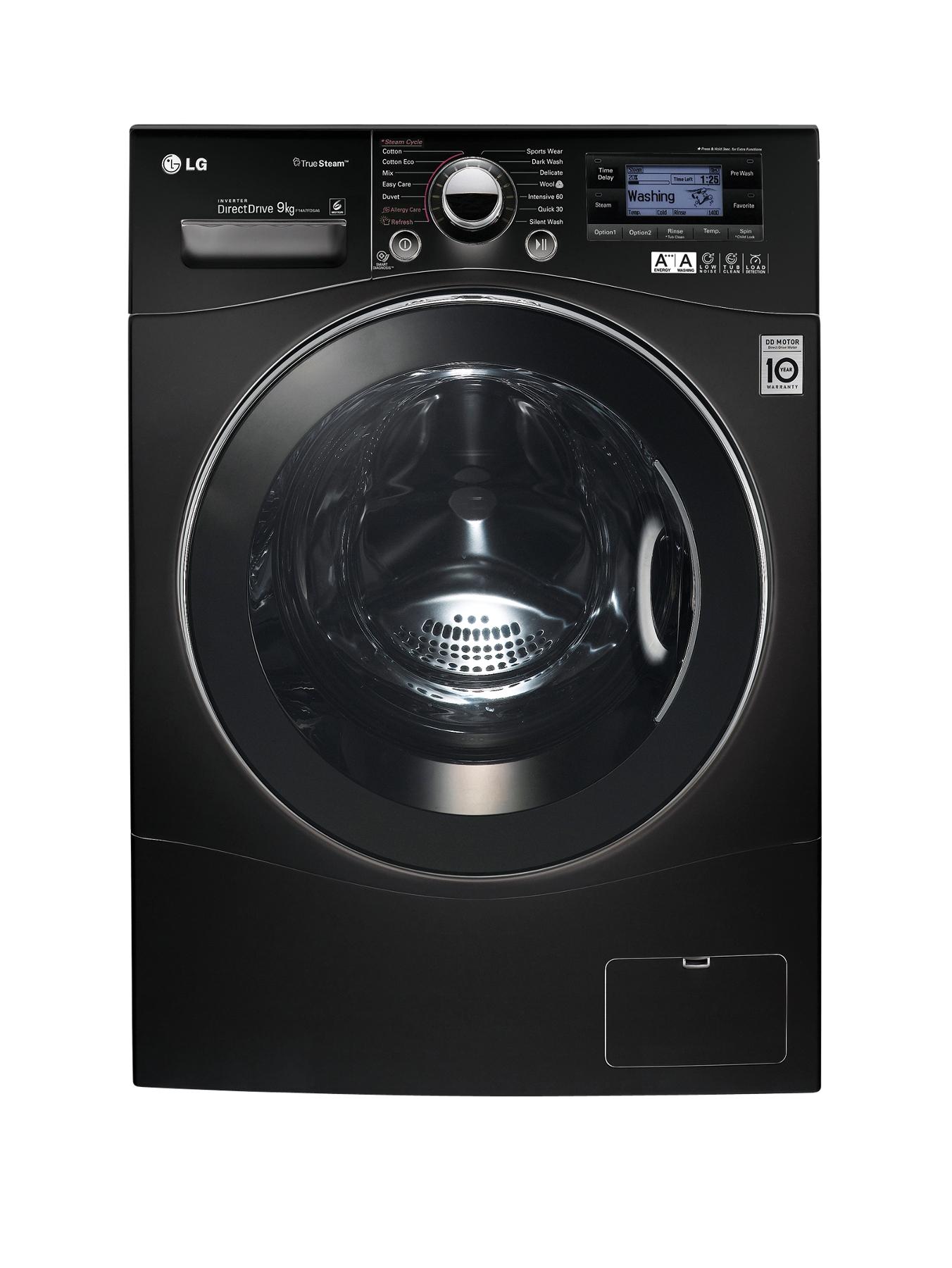 F14A7FDSA6 9kg Load, 1400 Spin Washing Machine - Black F14A7FDSA6 9kg Load, 1400 Spin Washing Machine - Black