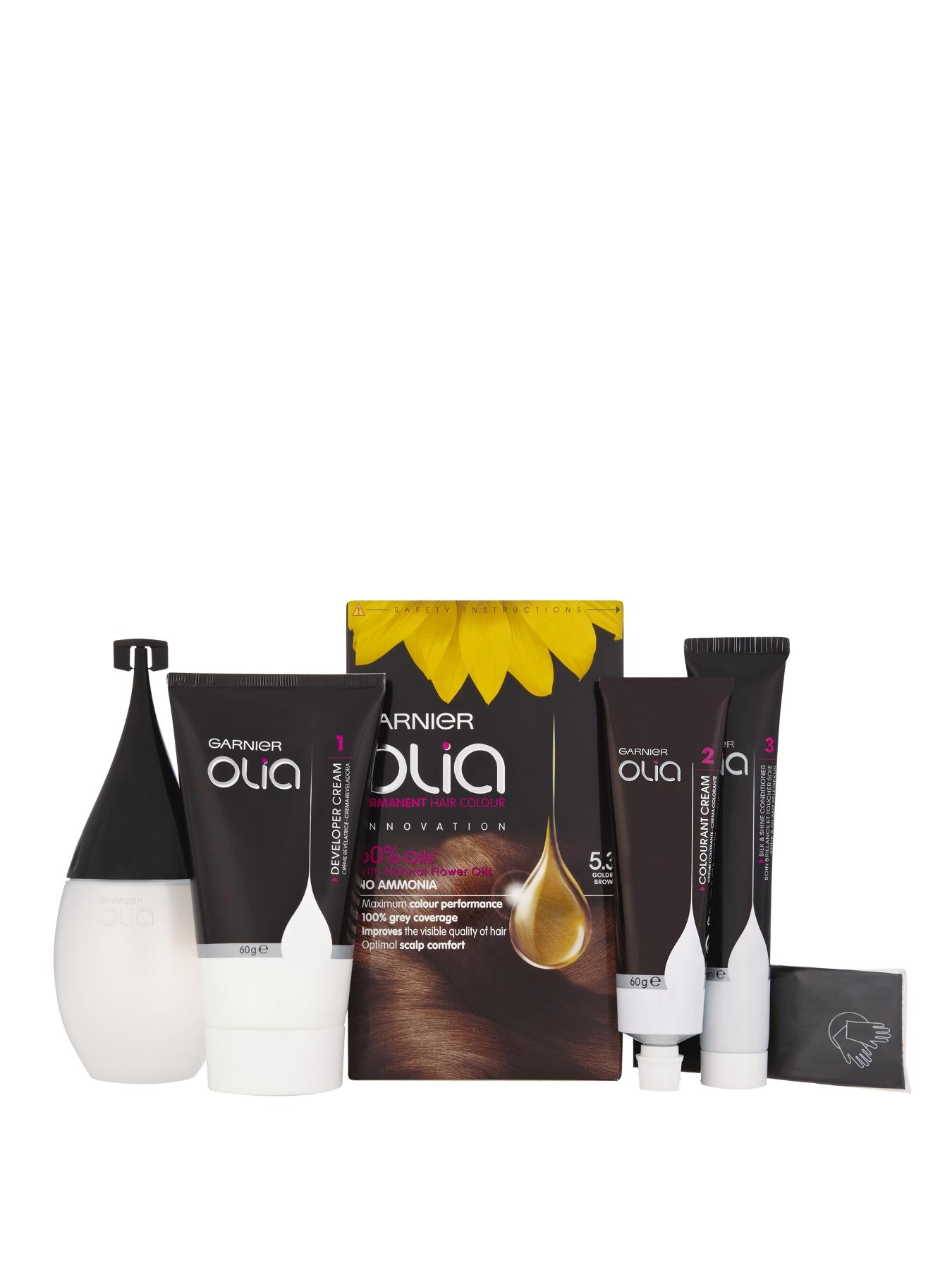 Olia Permanent Hair Colour - Golden Brown 5.3 Olia Permanent Hair Colour - Golden Brown 5.3