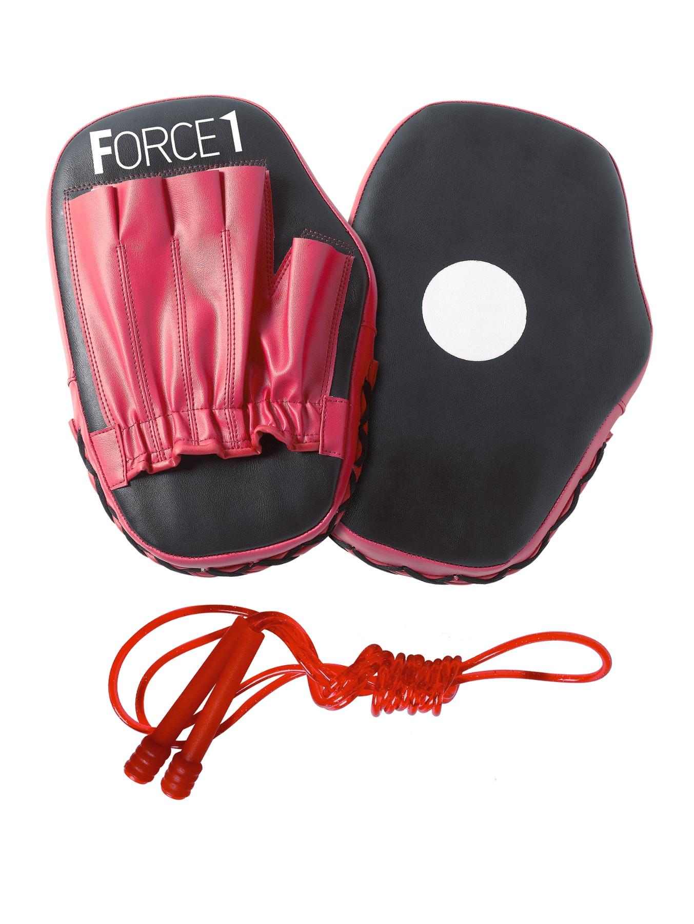 FORCE 1 Focus Pads and Skipping Rope FORCE 1 Focus Pads and Skipping Rope
