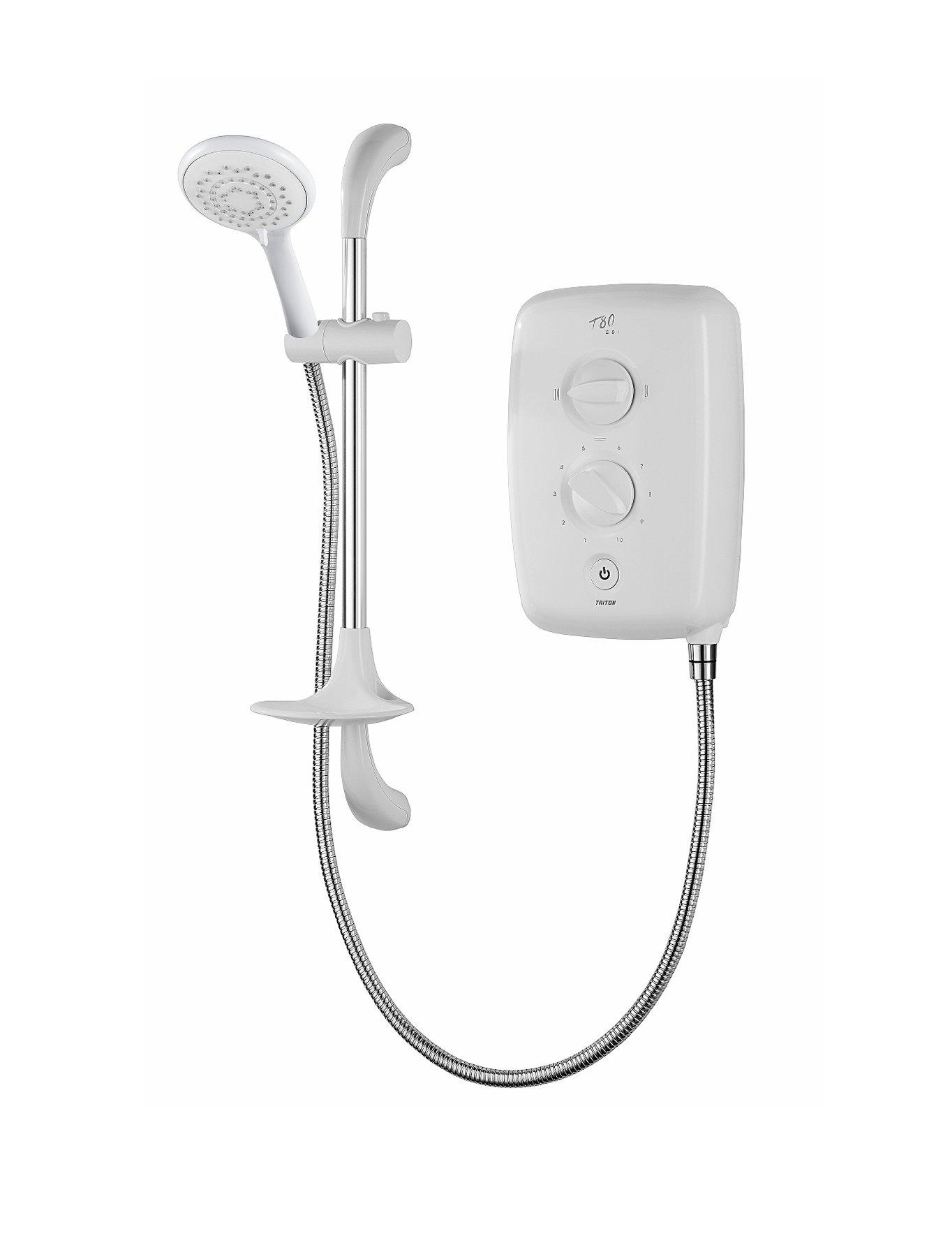T80GSI Electric Shower, White T80GSI Electric Shower, White