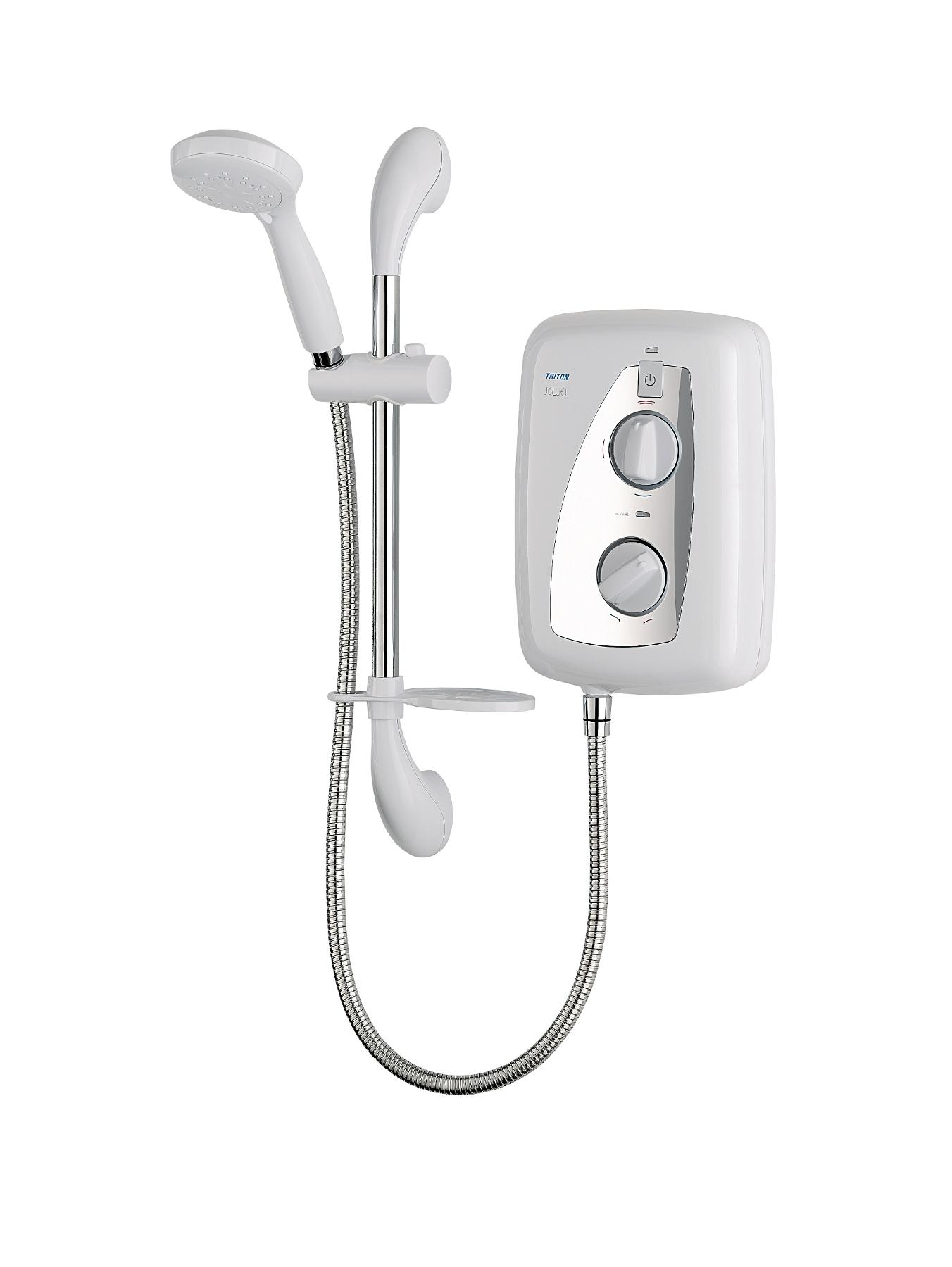 Jewel Electric Shower, White Jewel Electric Shower, White