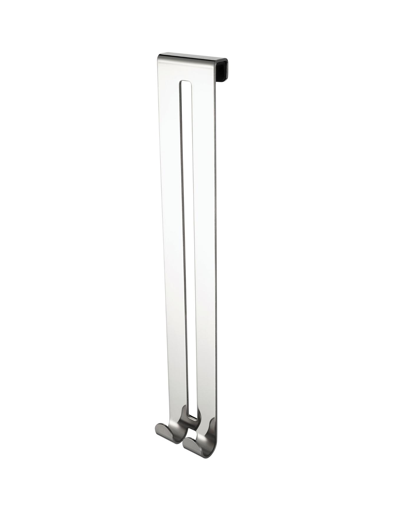 Selection Long Double Shower Hook - Silver Selection Long Double Shower Hook - Silver