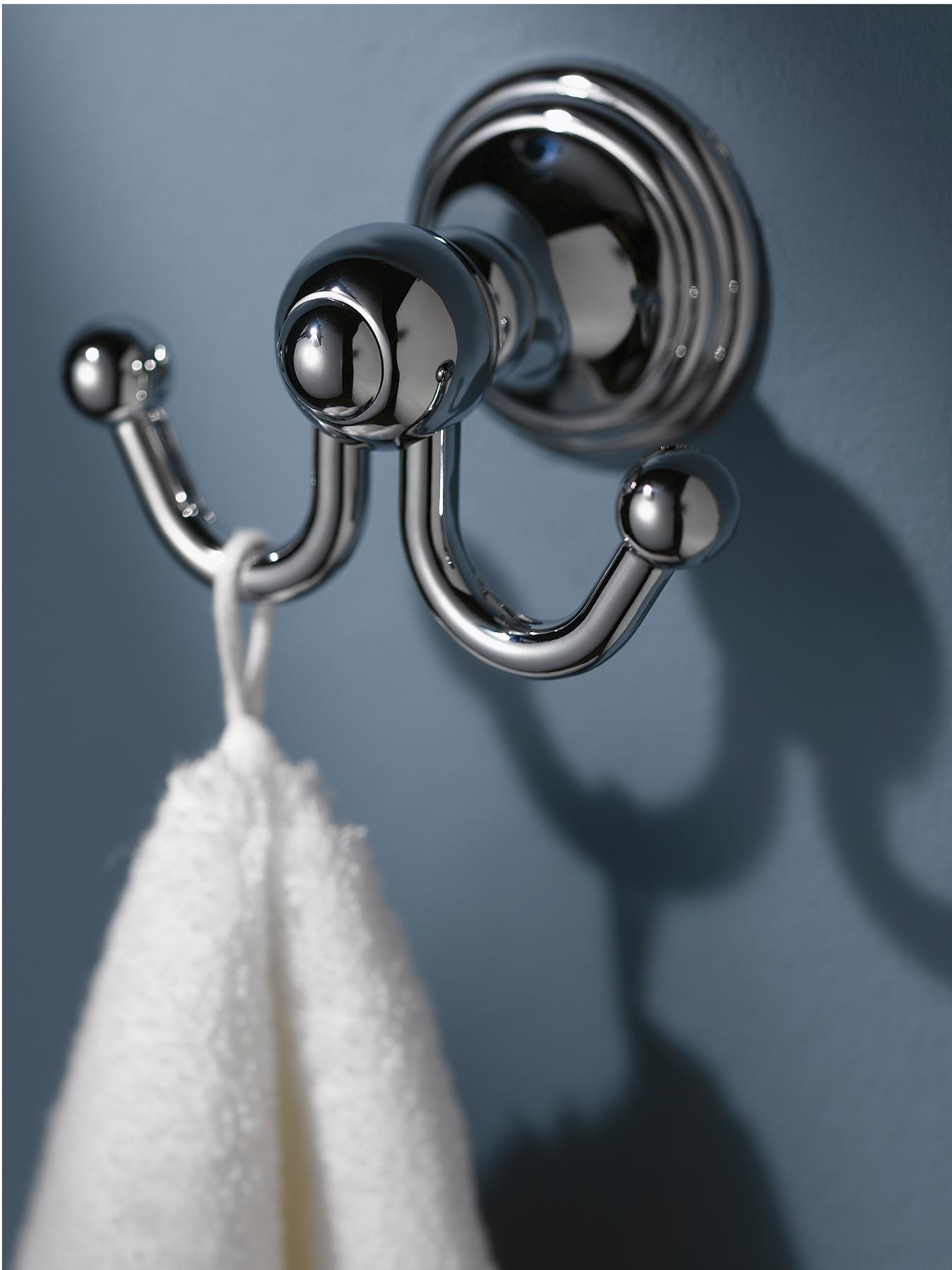 Allure Double Hook - Chrome Allure Double Hook - Chrome