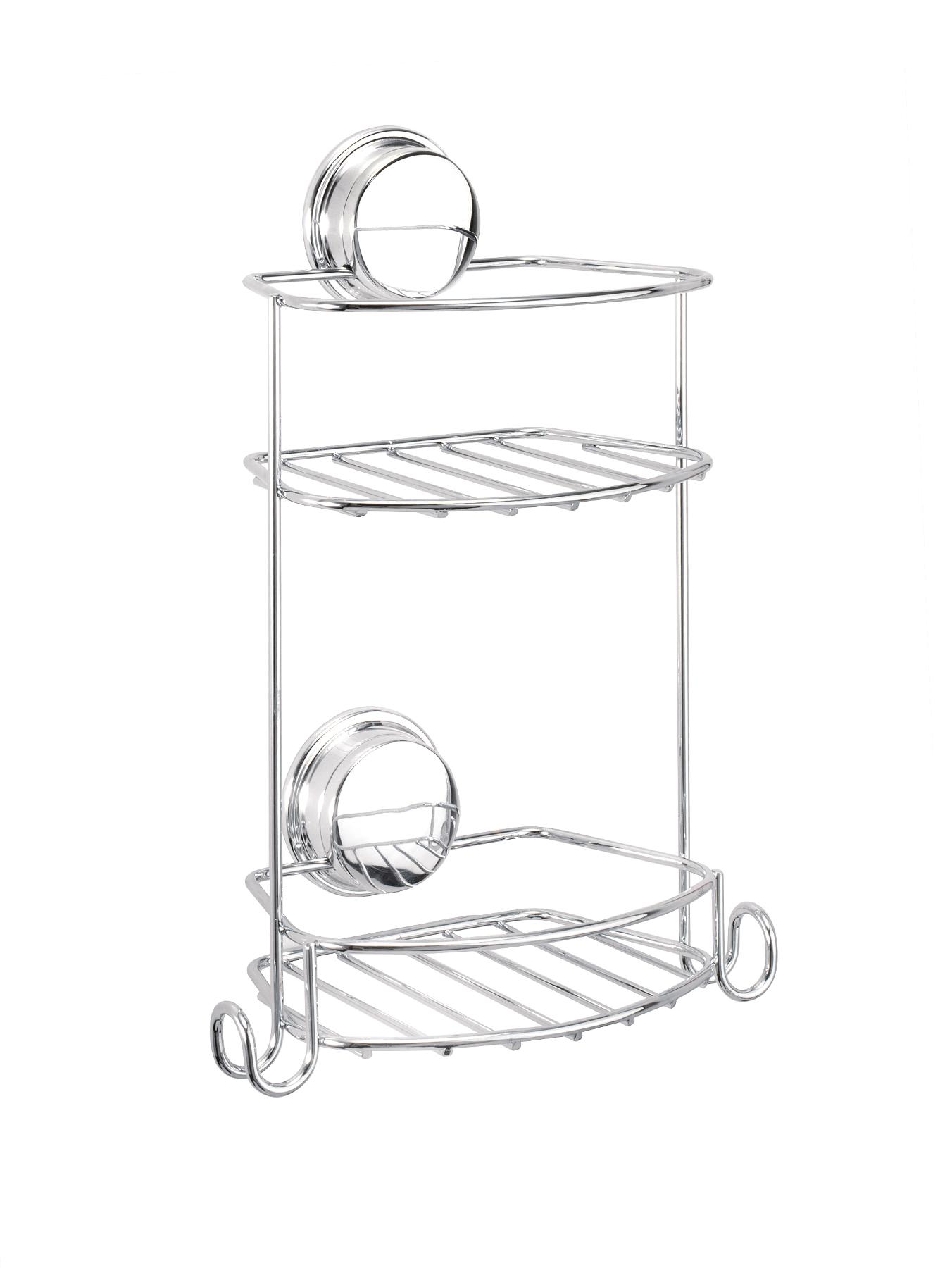 Stick 'N' Lock 2 Compact Tier Storage Basket Stick 'N' Lock 2 Compact Tier Storage Basket
