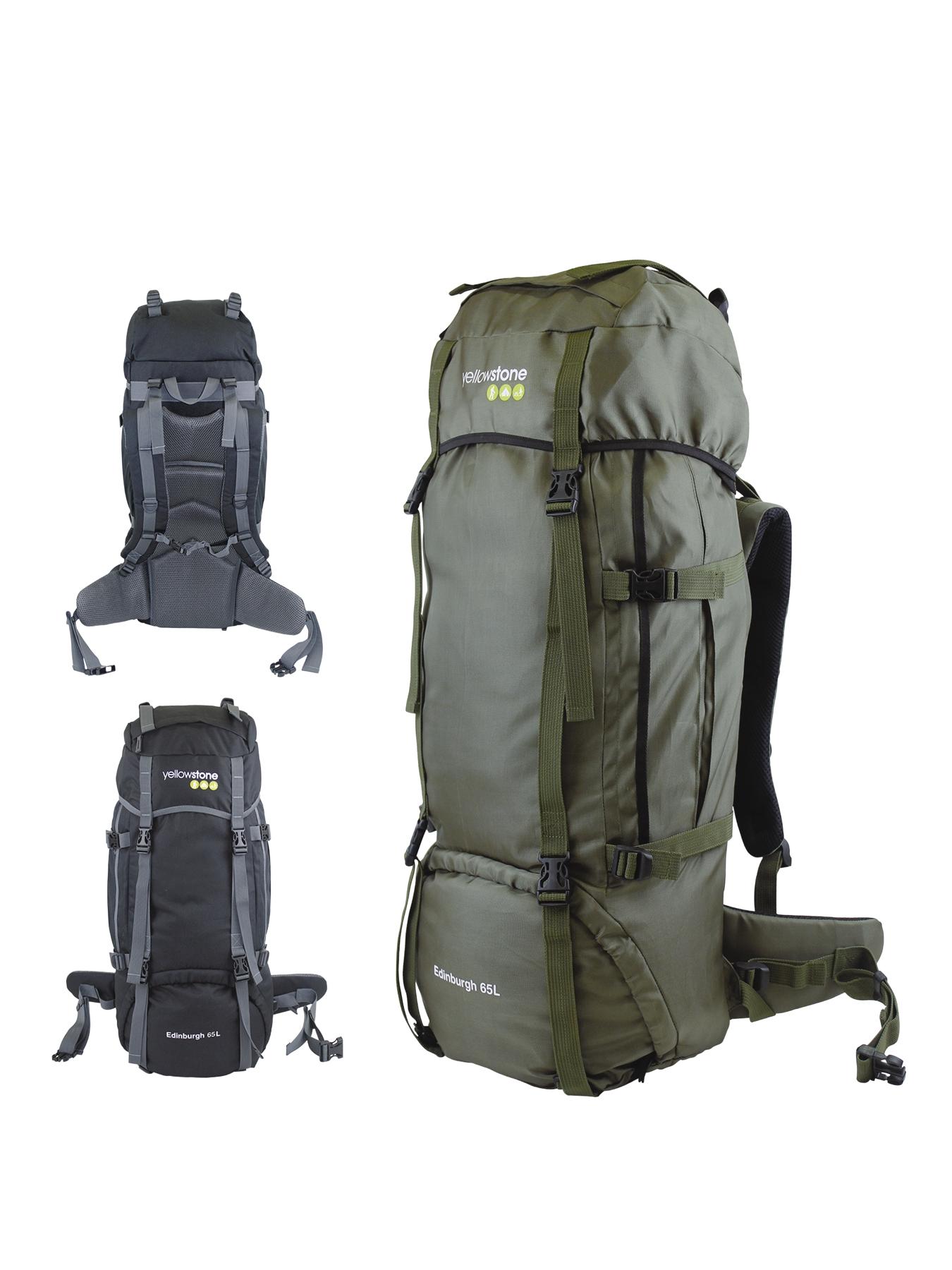 Edinburgh 65-Litre Rucksack - Black Edinburgh 65-Litre Rucksack - Black