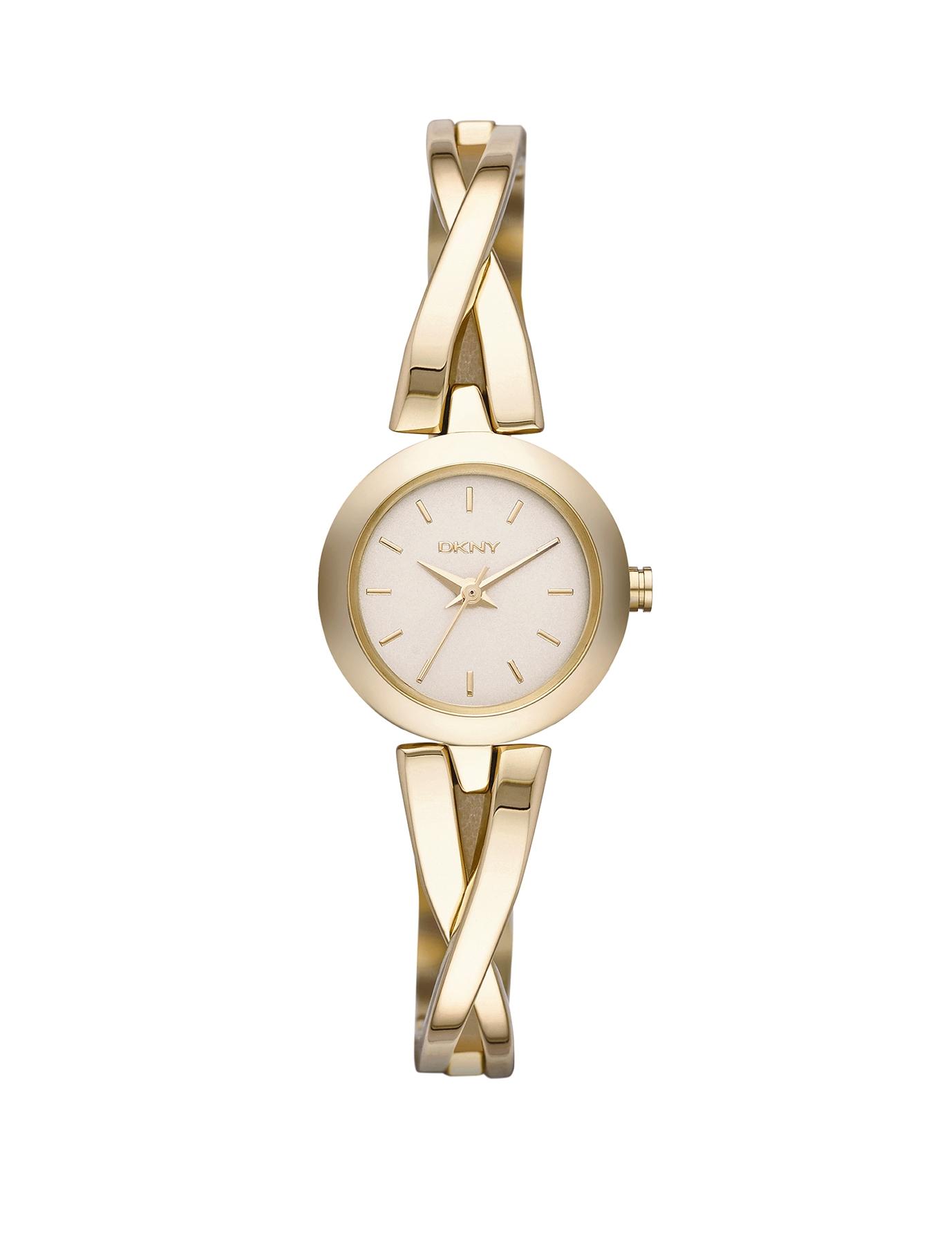 Crosswalk Champagne Dial Gold-Tone Ladies Watch Crosswalk Champagne Dial Gold-Tone Ladies Watch