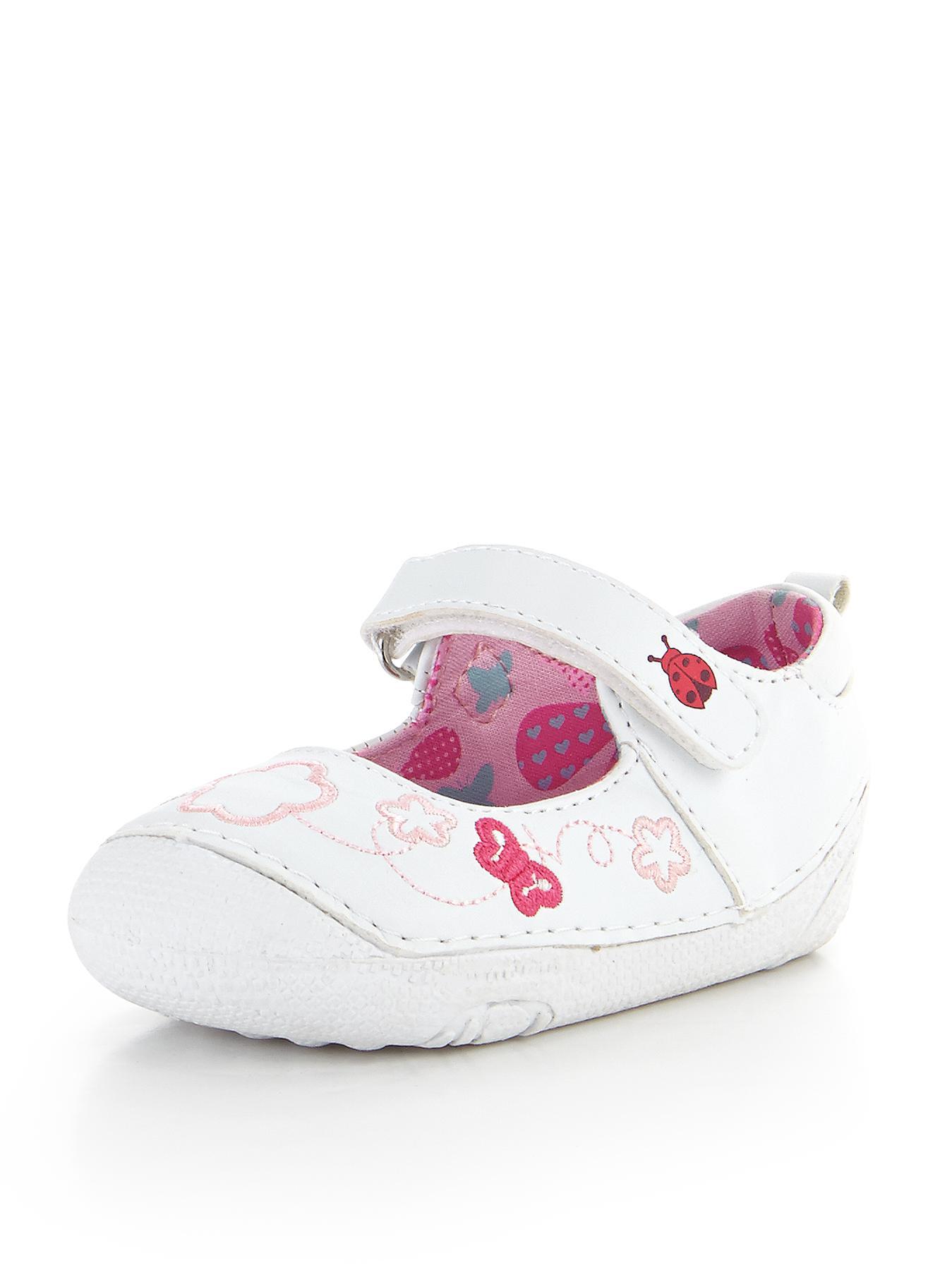 Alana First Walker Shoes, White Alana First Walker Shoes, White