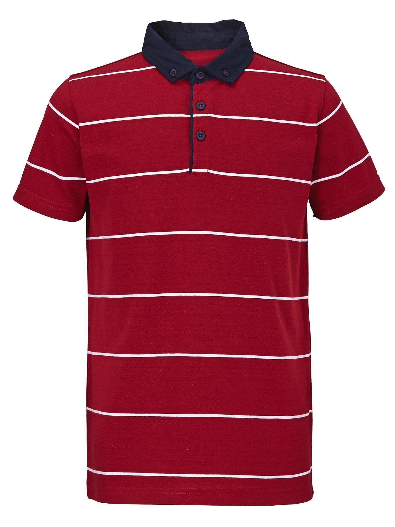 Boys Printed Jersey Polo Shirt Boys Printed Jersey Polo Shirt