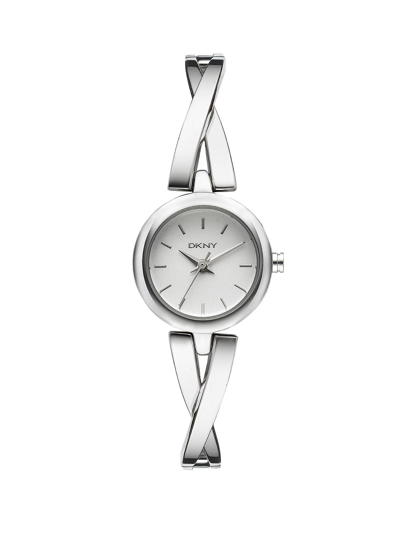 Crosswalk Stainless Steel Half Bangle Ladies Watch Crosswalk Stainless Steel Half Bangle Ladies Watch