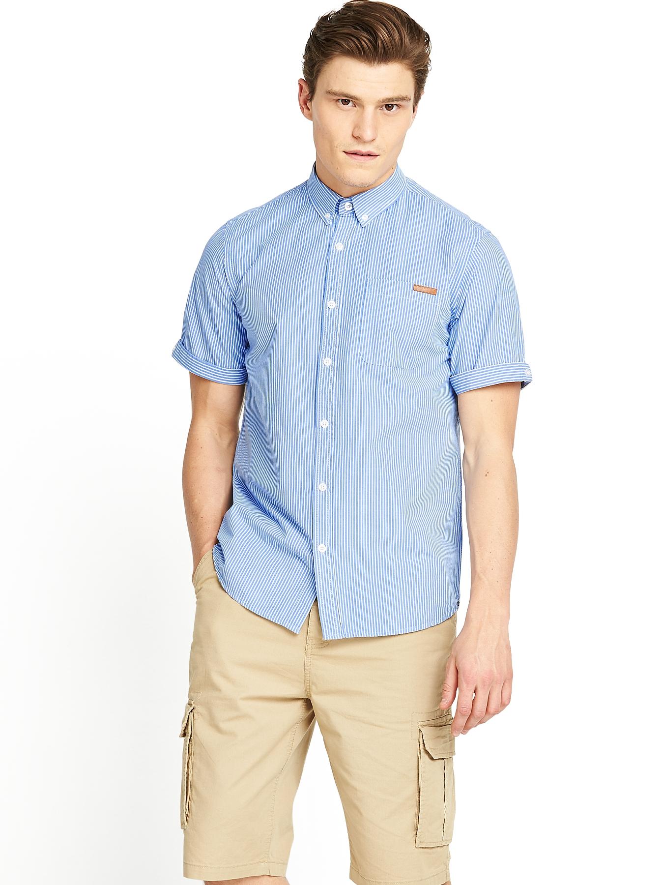 Mens Pelham Stripe Shirt - Regatta Blue, Blue Mens Pelham Stripe Shirt - Regatta Blue, Blue