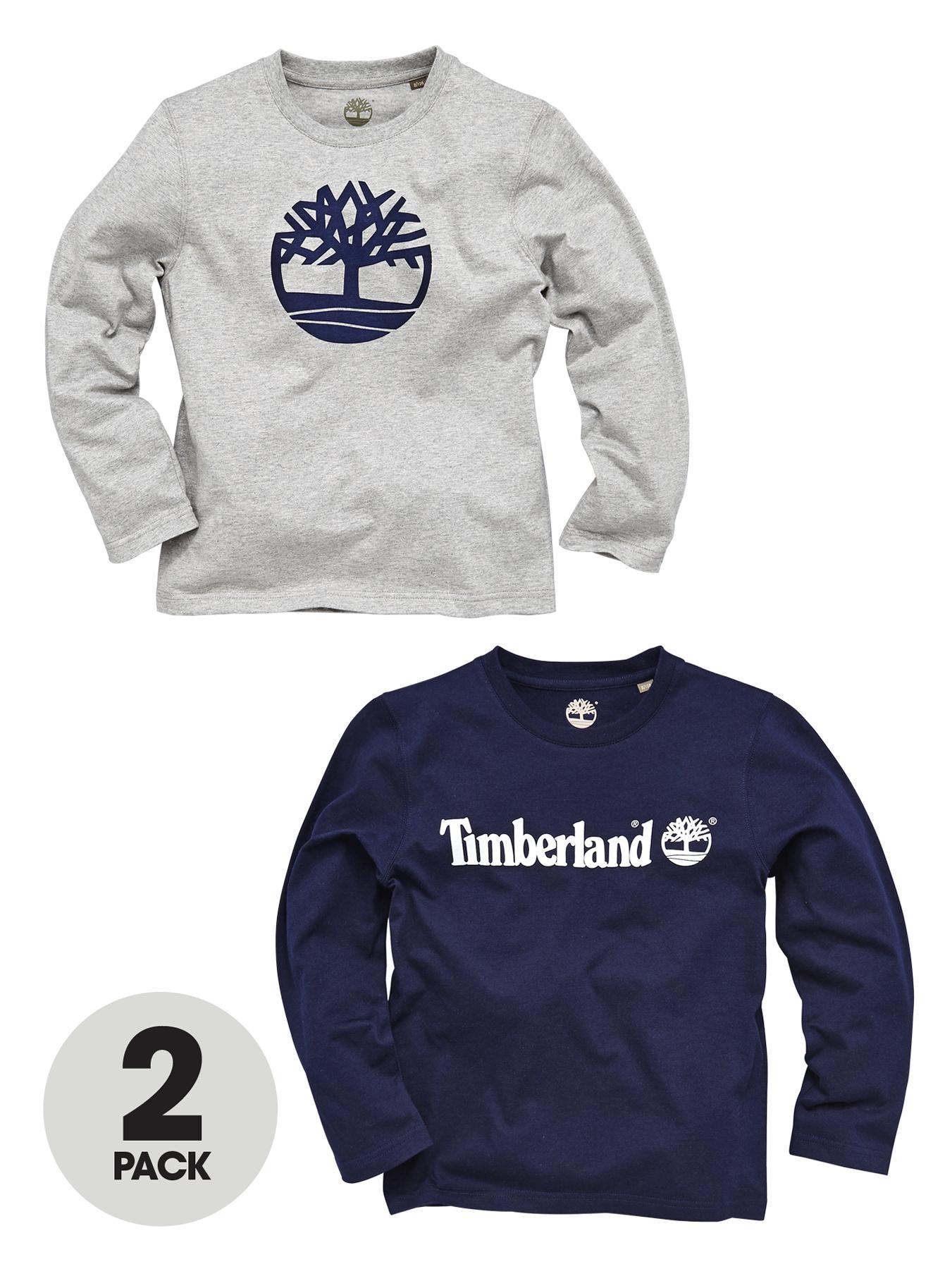 Long Sleeve T-shirts (2 pack), Navy Long Sleeve T-shirts (2 pack), Navy