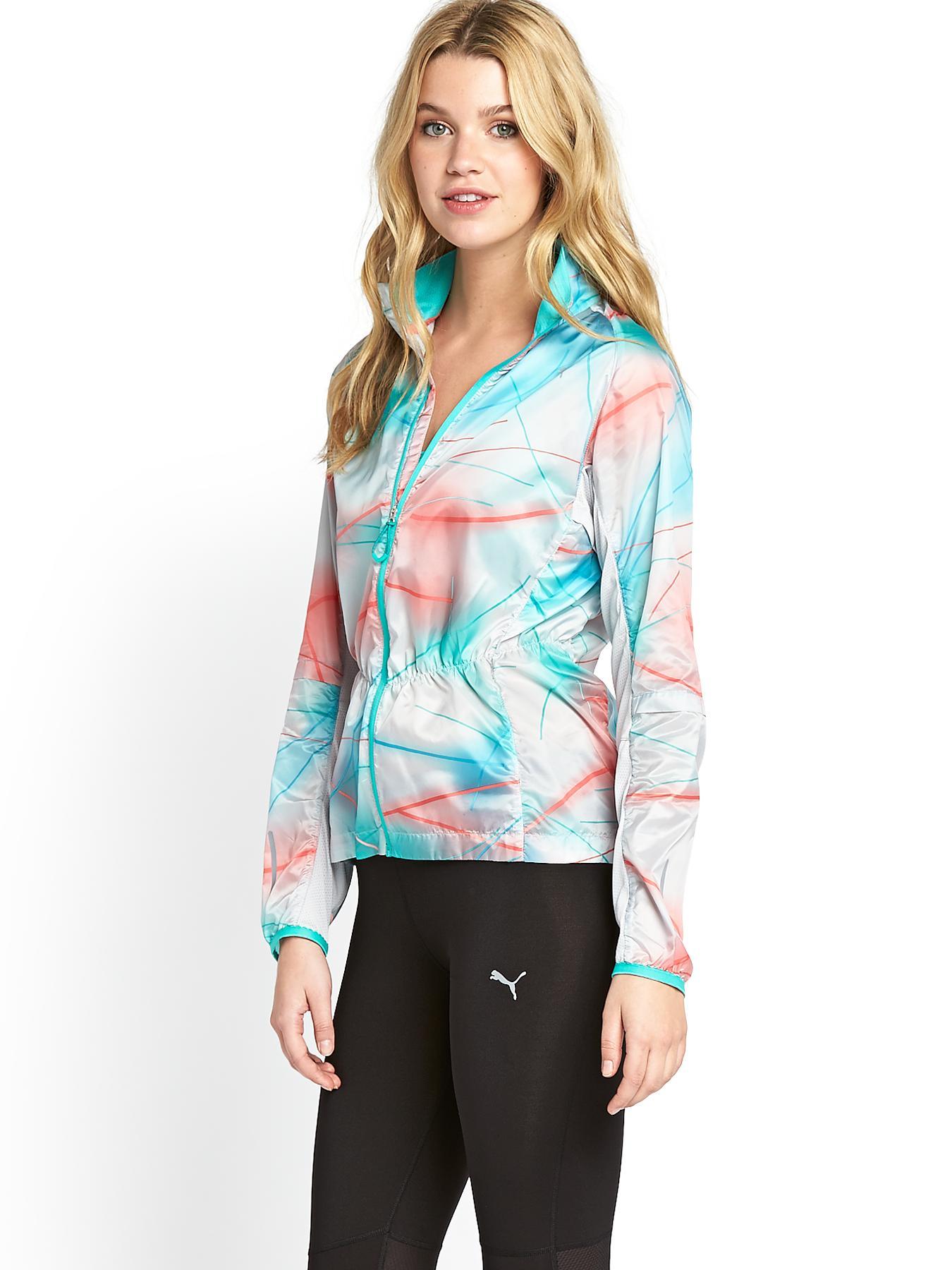 Graphic Running Jacket, white multi Graphic Running Jacket, white multi