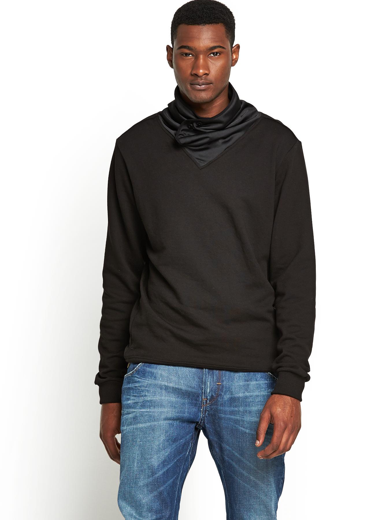 Sobeck Mens Sweat Top, Black Sobeck Mens Sweat Top, Black