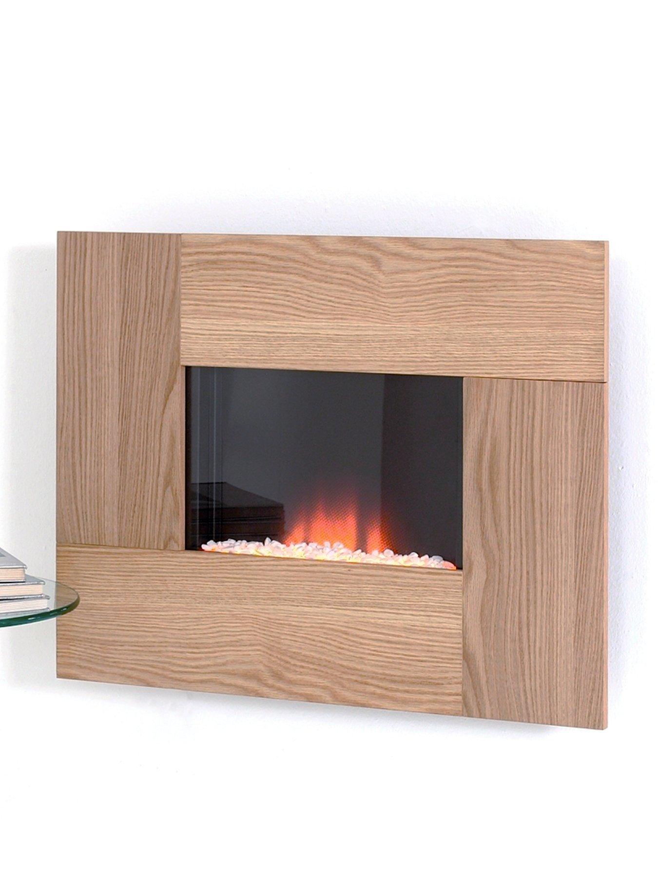 Nexus Oak Wall Mounted Electric Fire Nexus Oak Wall Mounted Electric Fire